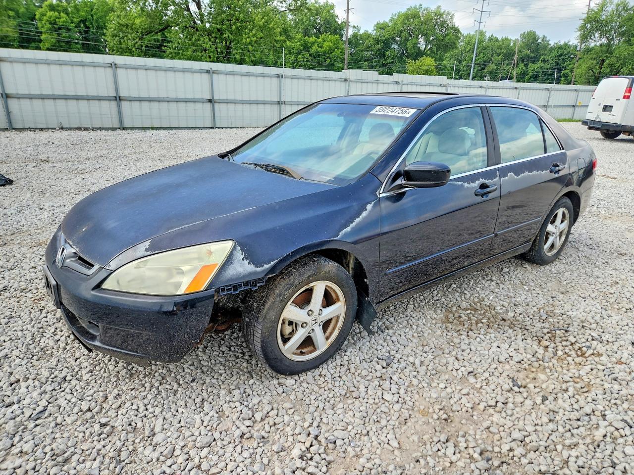 2004 Honda Accord Ex Black vin: 1HGCM56624A033920