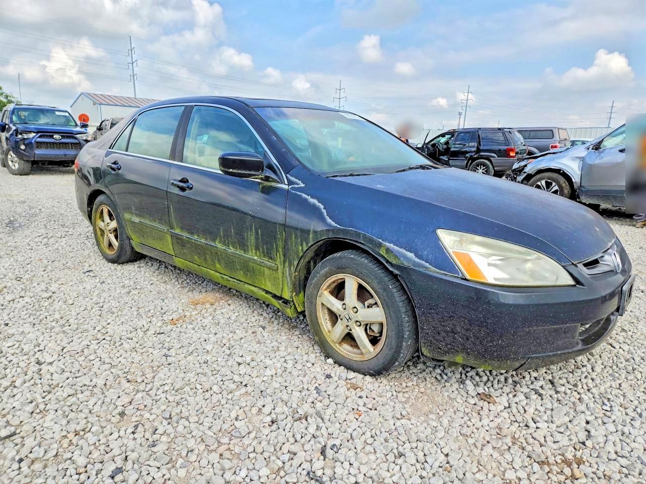 2004 Honda Accord Ex Black vin: 1HGCM56624A033920