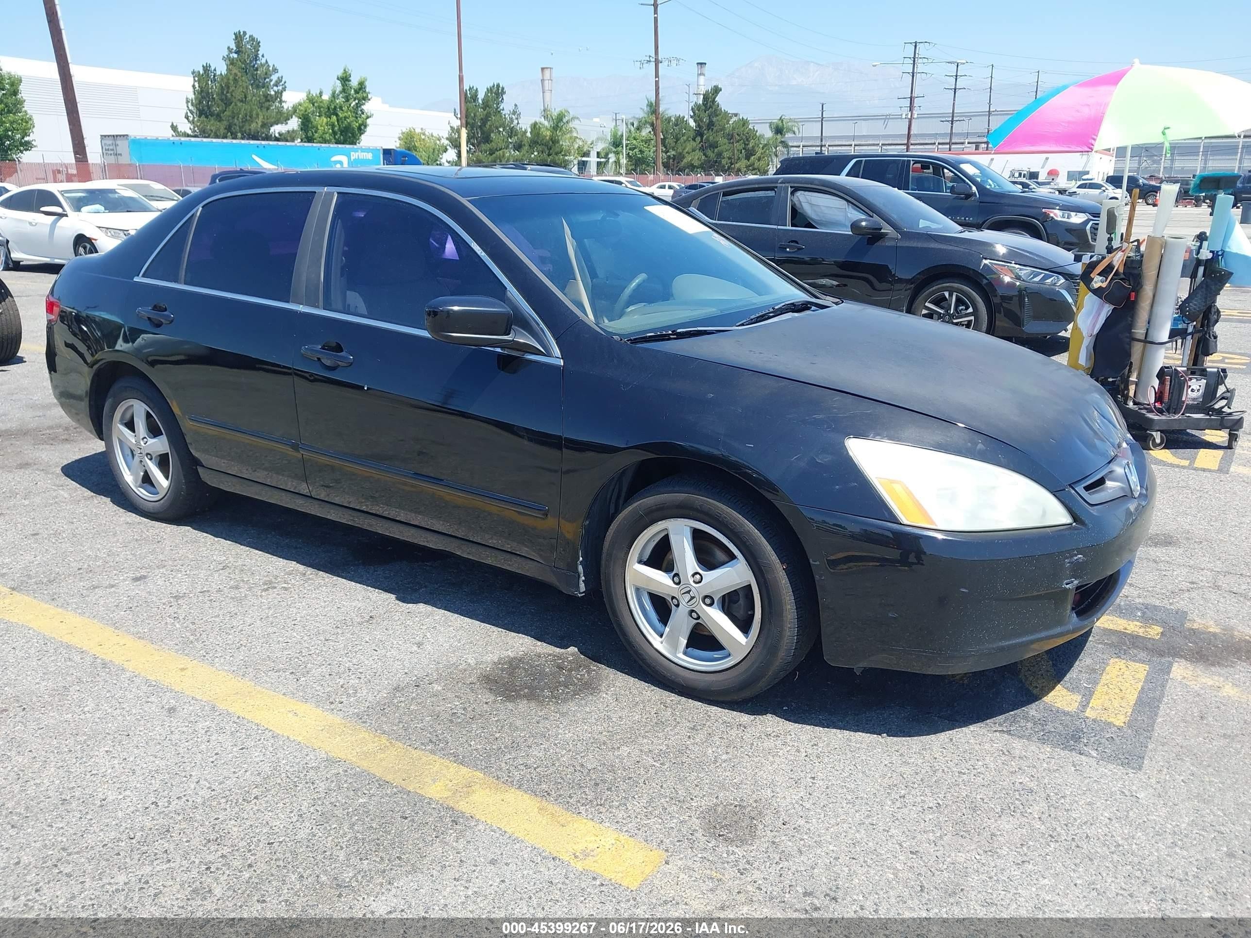 2004 Honda Accord 2.4 Ex Black vin: 1HGCM56624A048336