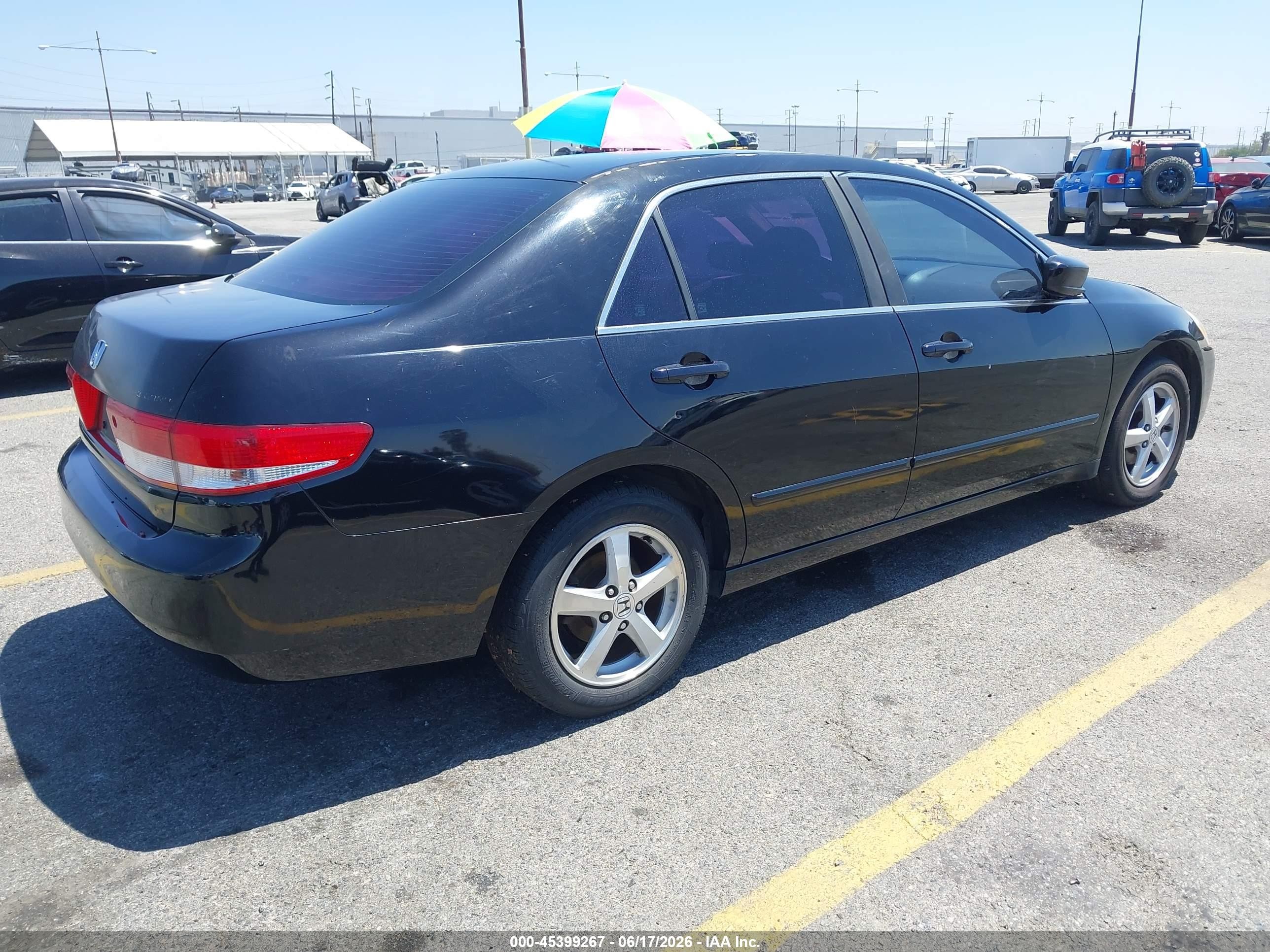 2004 Honda Accord 2.4 Ex Black vin: 1HGCM56624A048336