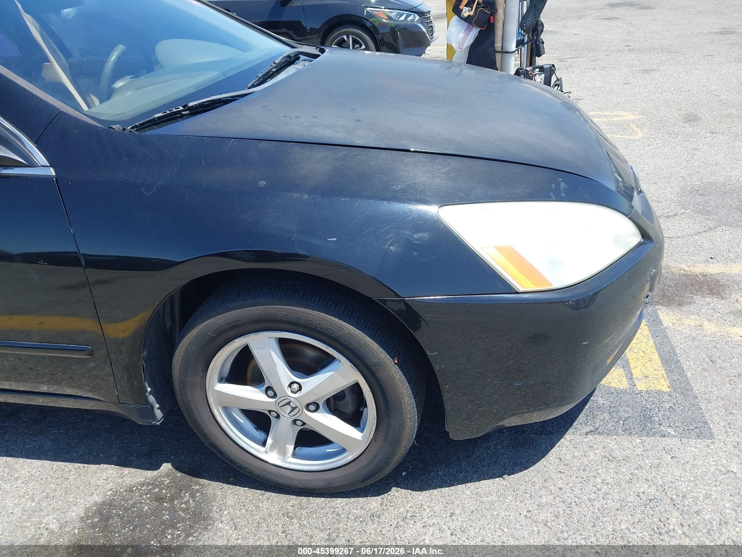2004 Honda Accord 2.4 Ex Black vin: 1HGCM56624A048336