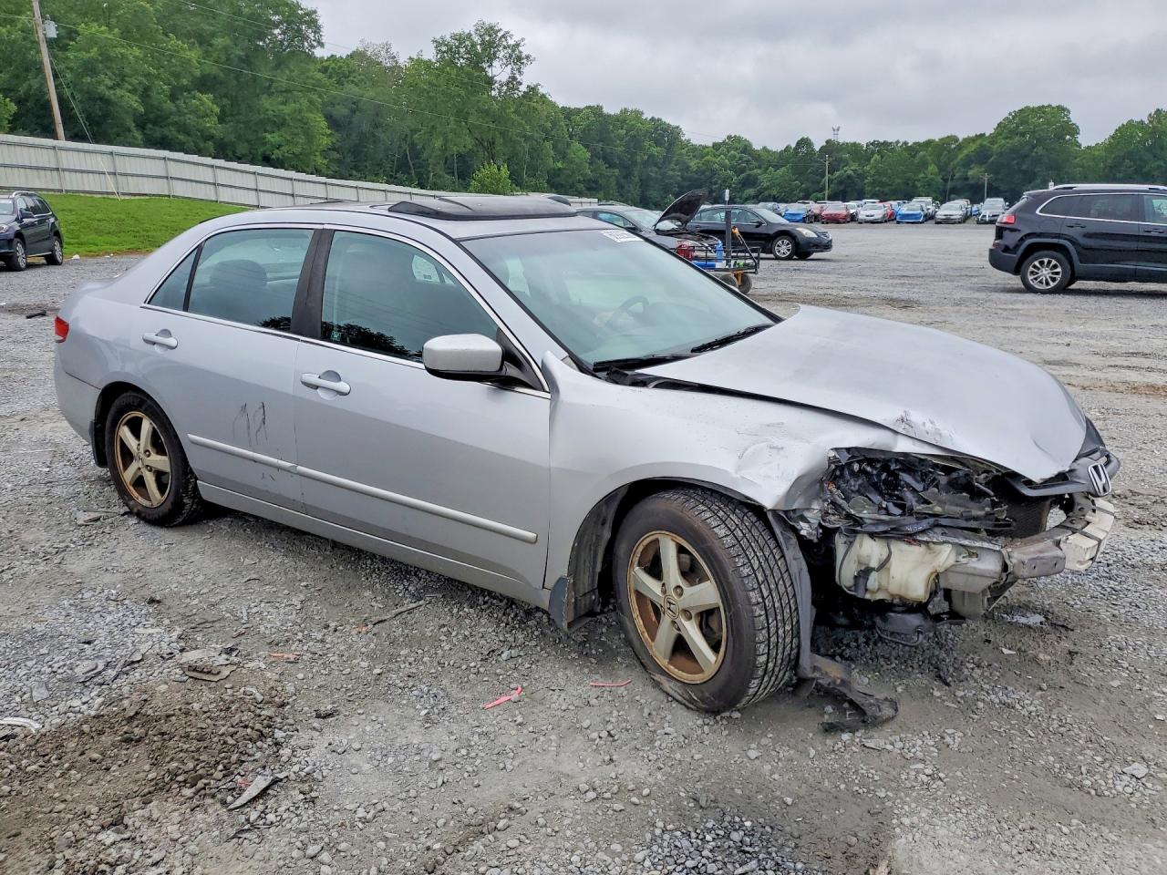 2004 Honda Accord Ex Серебряный vin: 1HGCM56624A078291