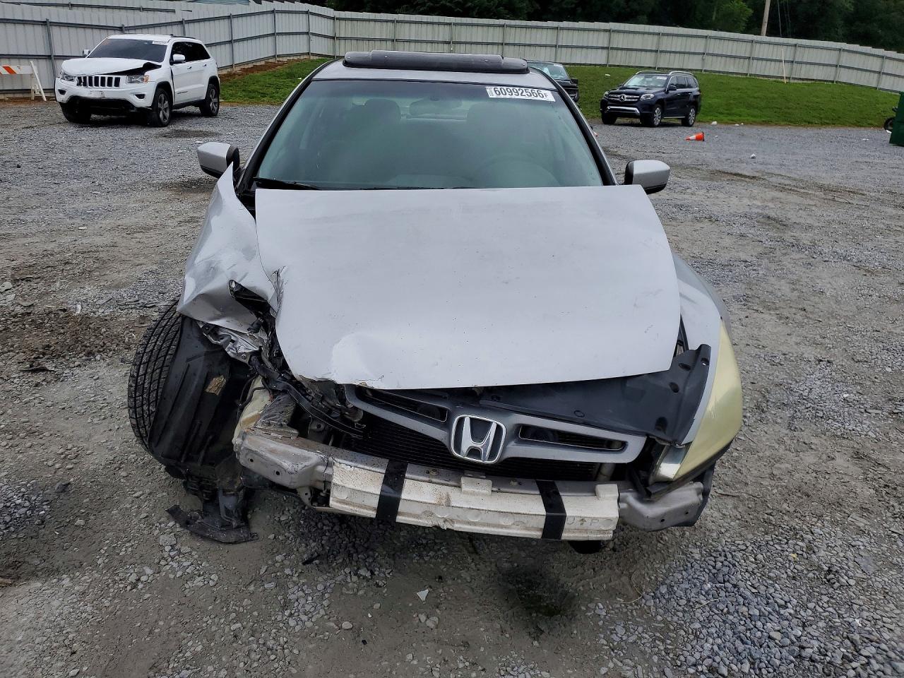 2004 Honda Accord Ex Серебряный vin: 1HGCM56624A078291