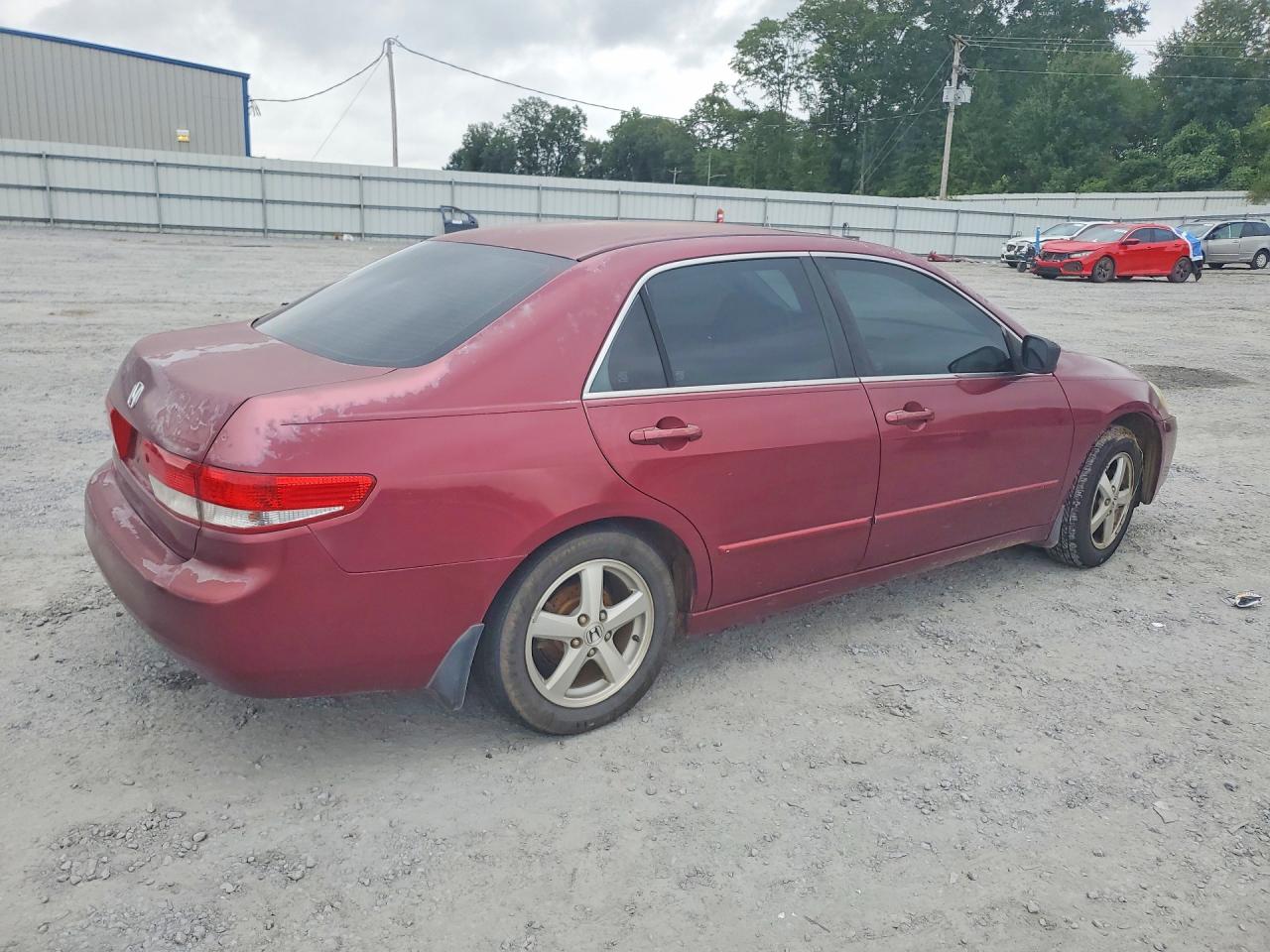2004 Honda Accord Ex Burgundy vin: 1HGCM56624A161641