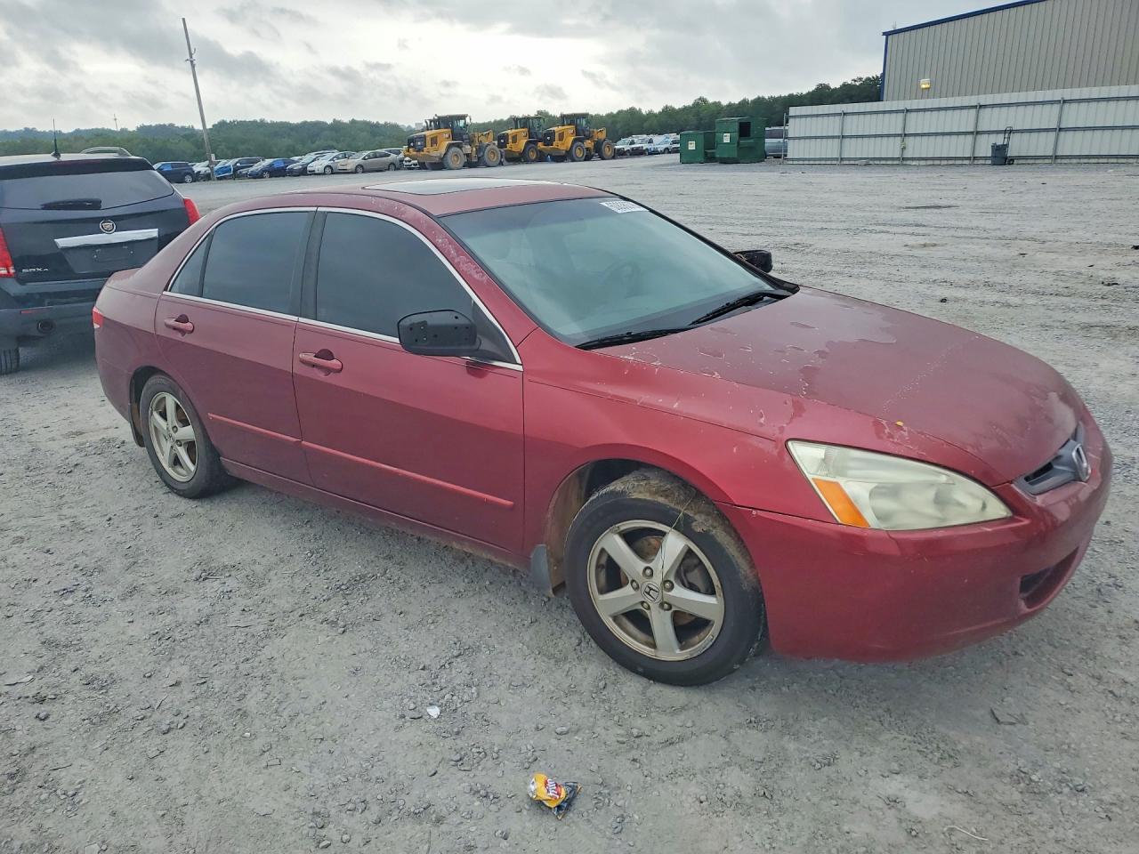 2004 Honda Accord Ex Burgundy vin: 1HGCM56624A161641