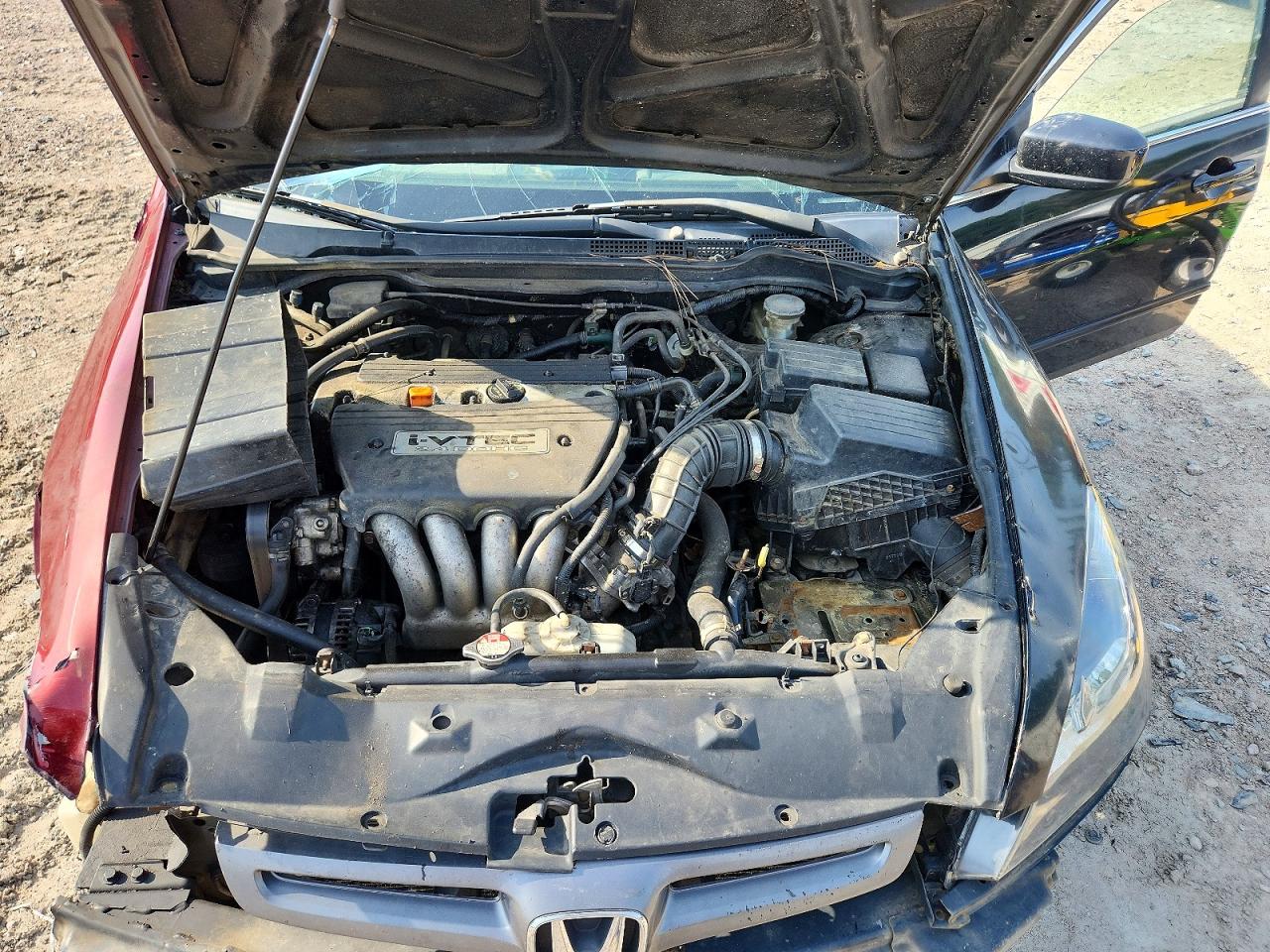 2003 Honda Accord Ex Black vin: 1HGCM56633A022715