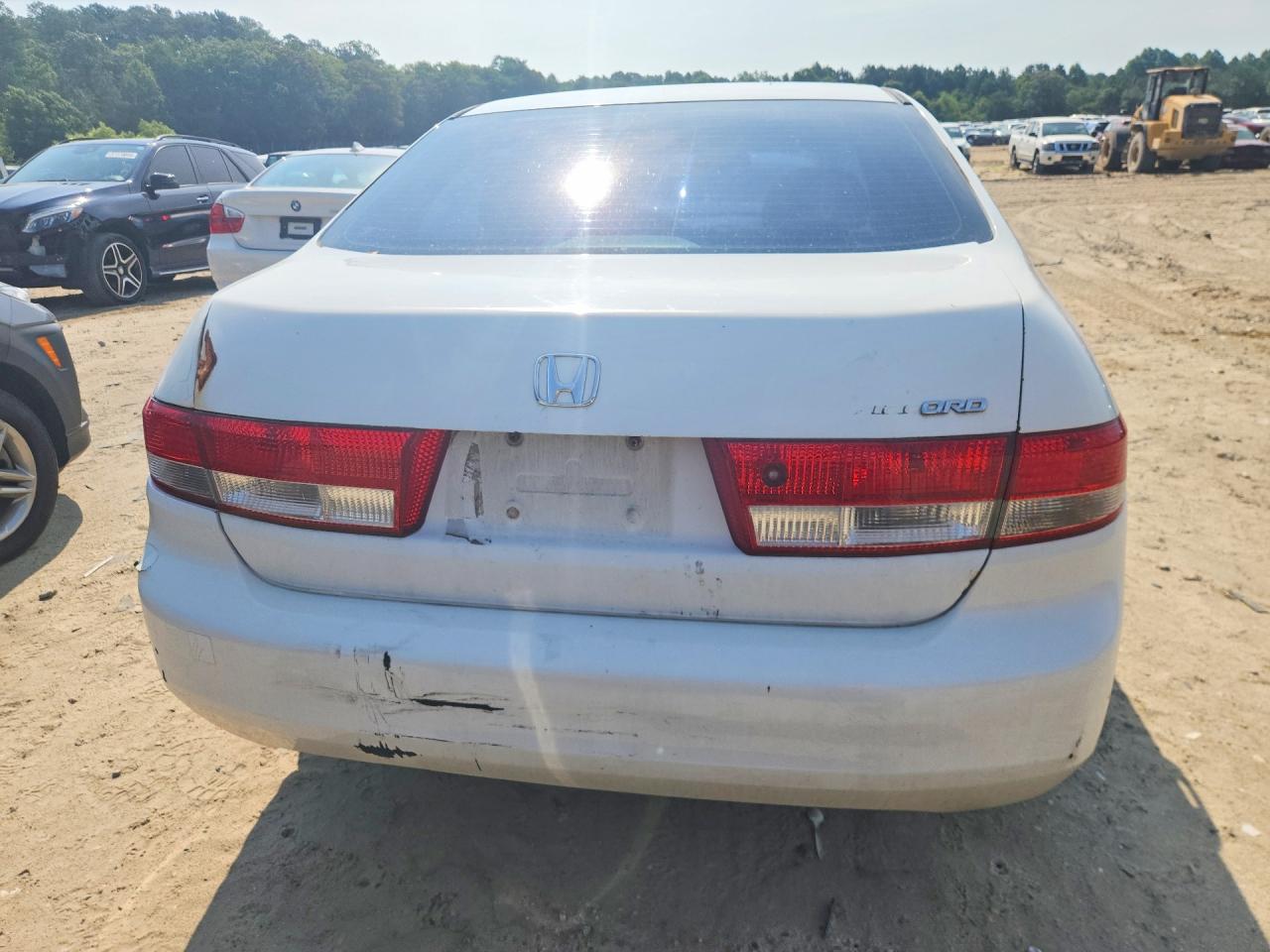 2003 Honda Accord Ex White vin: 1HGCM56633A106727