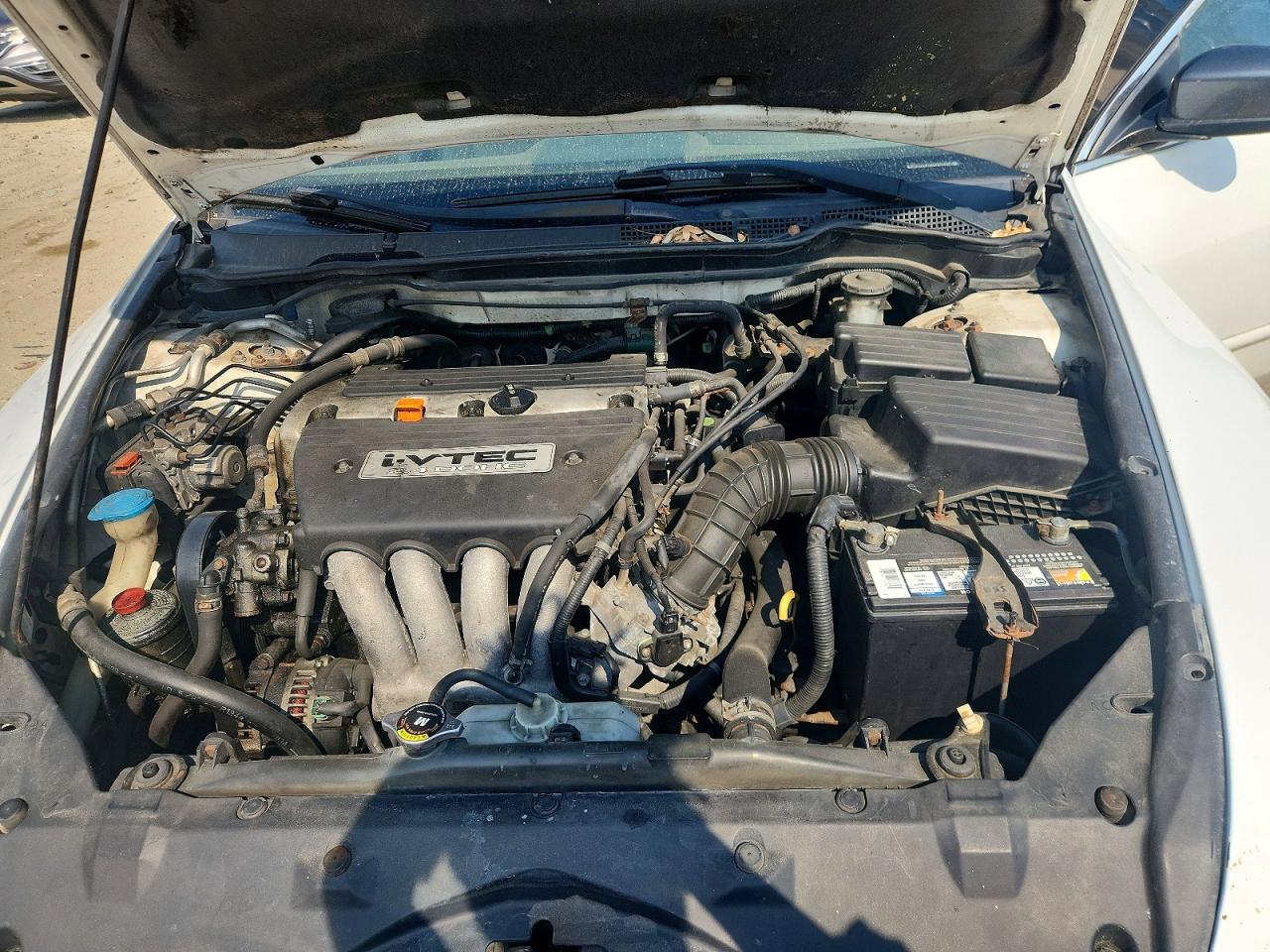 2003 Honda Accord Ex White vin: 1HGCM56633A106727