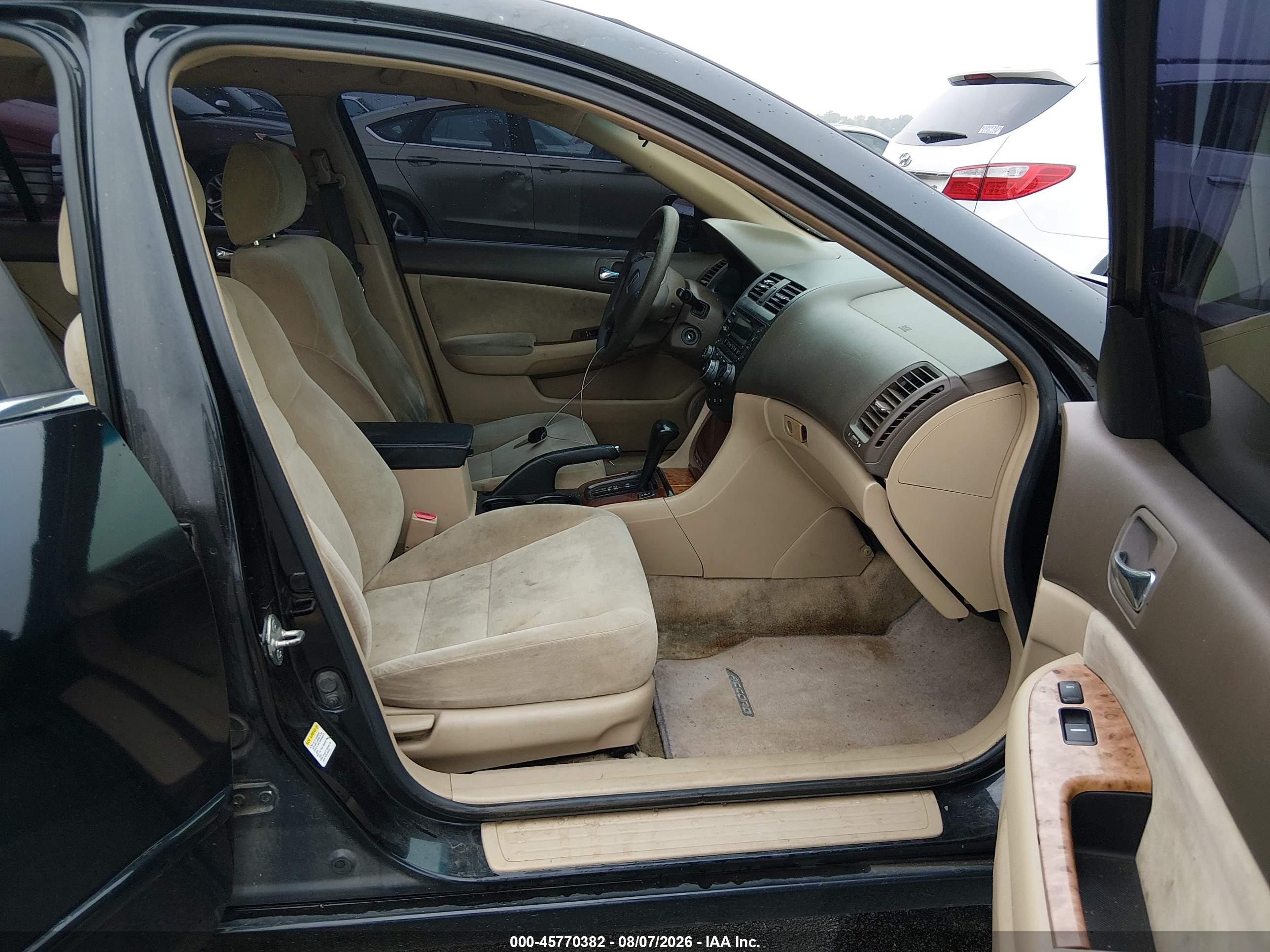 2003 Honda Accord 2.4 Ex Black vin: 1HGCM56633A137752