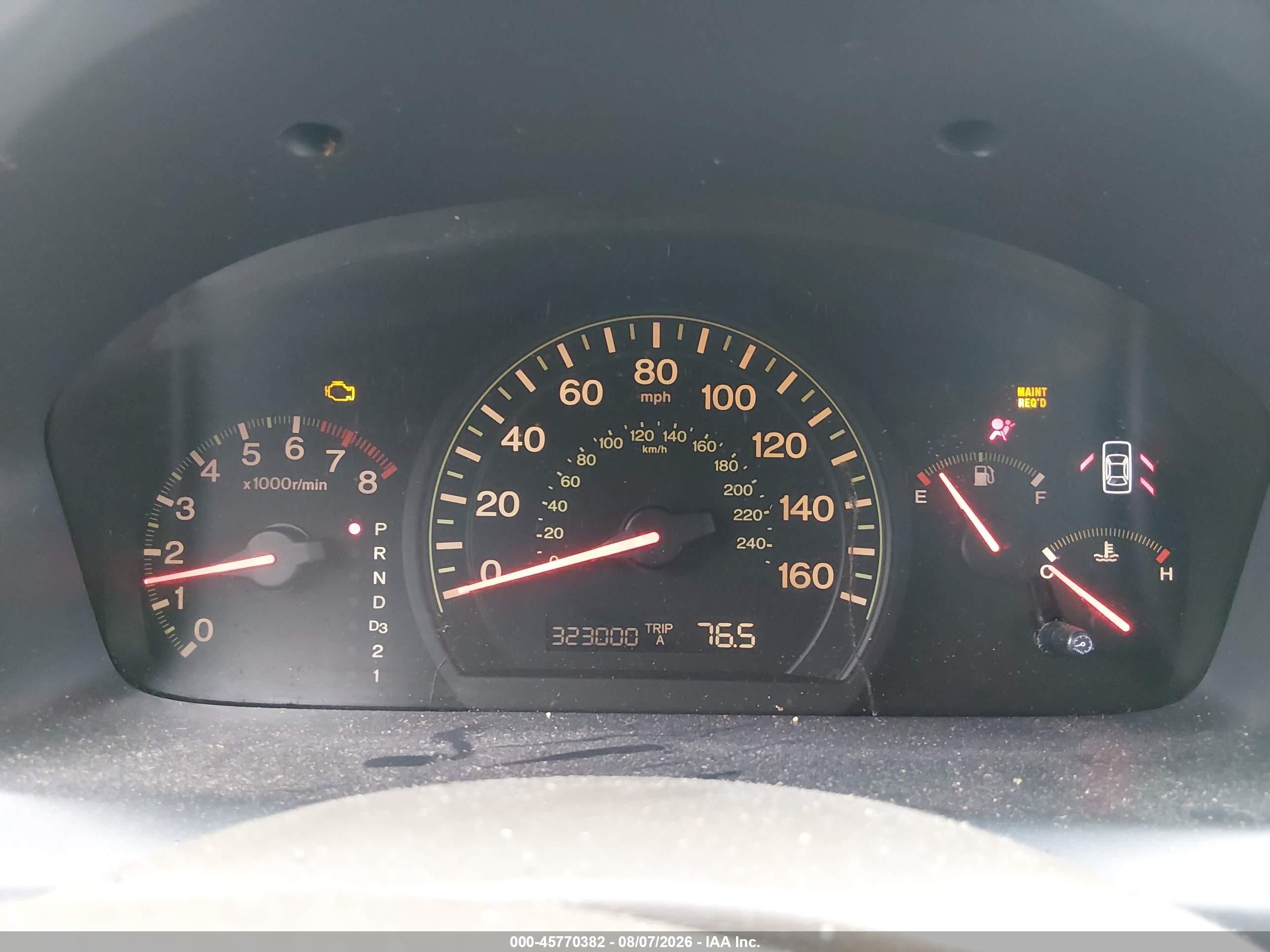 2003 Honda Accord 2.4 Ex Black vin: 1HGCM56633A137752