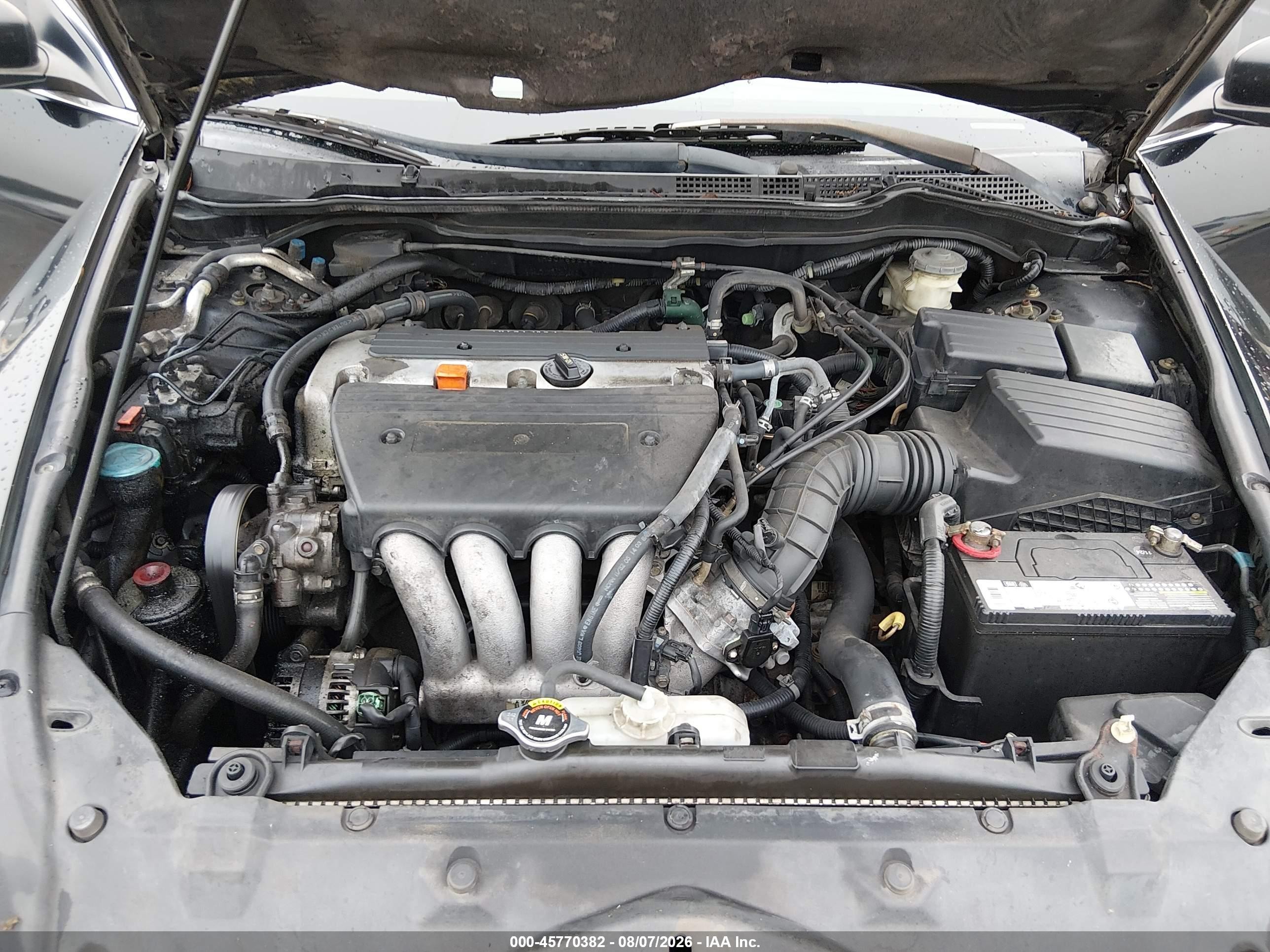 2003 Honda Accord 2.4 Ex Black vin: 1HGCM56633A137752