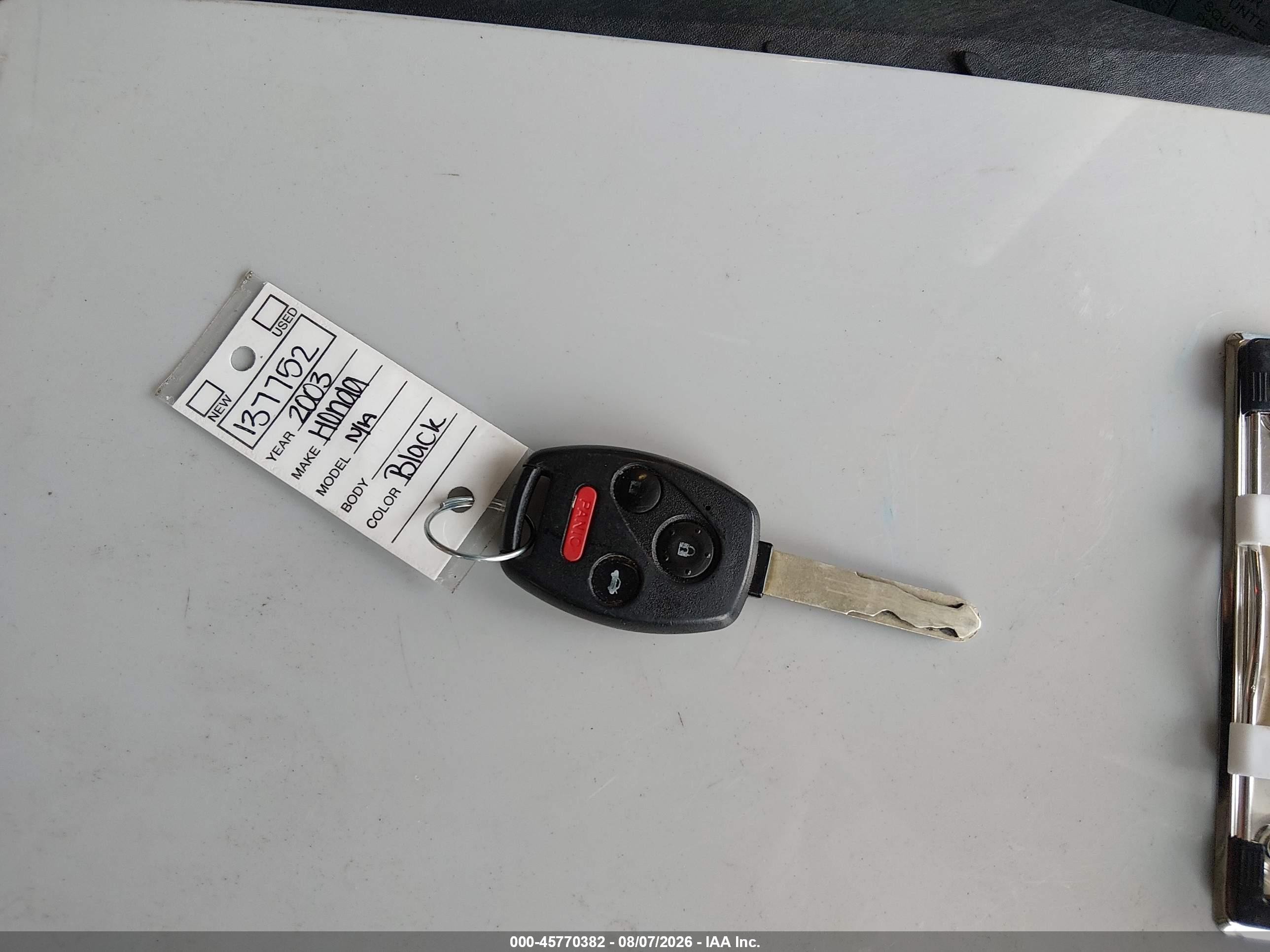 2003 Honda Accord 2.4 Ex Black vin: 1HGCM56633A137752