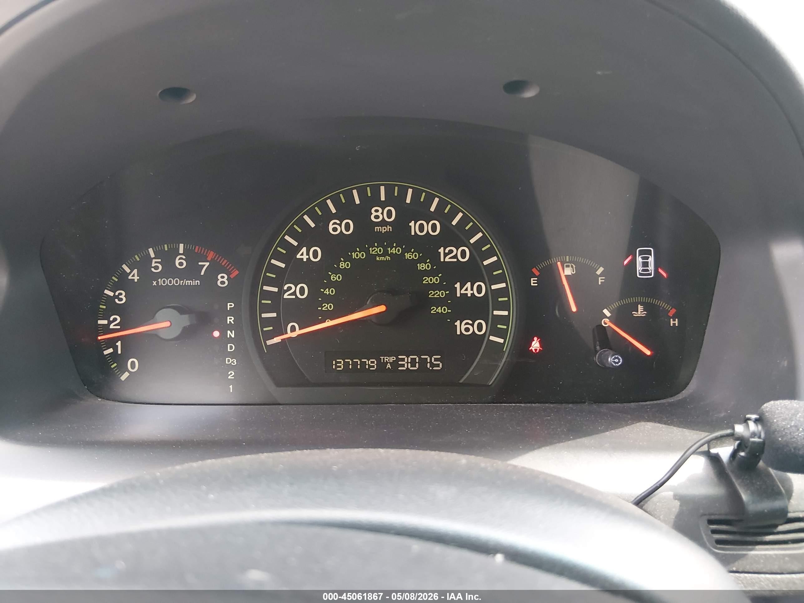 2003 Honda Accord 2.4 Ex Blue vin: 1HGCM56643A100399