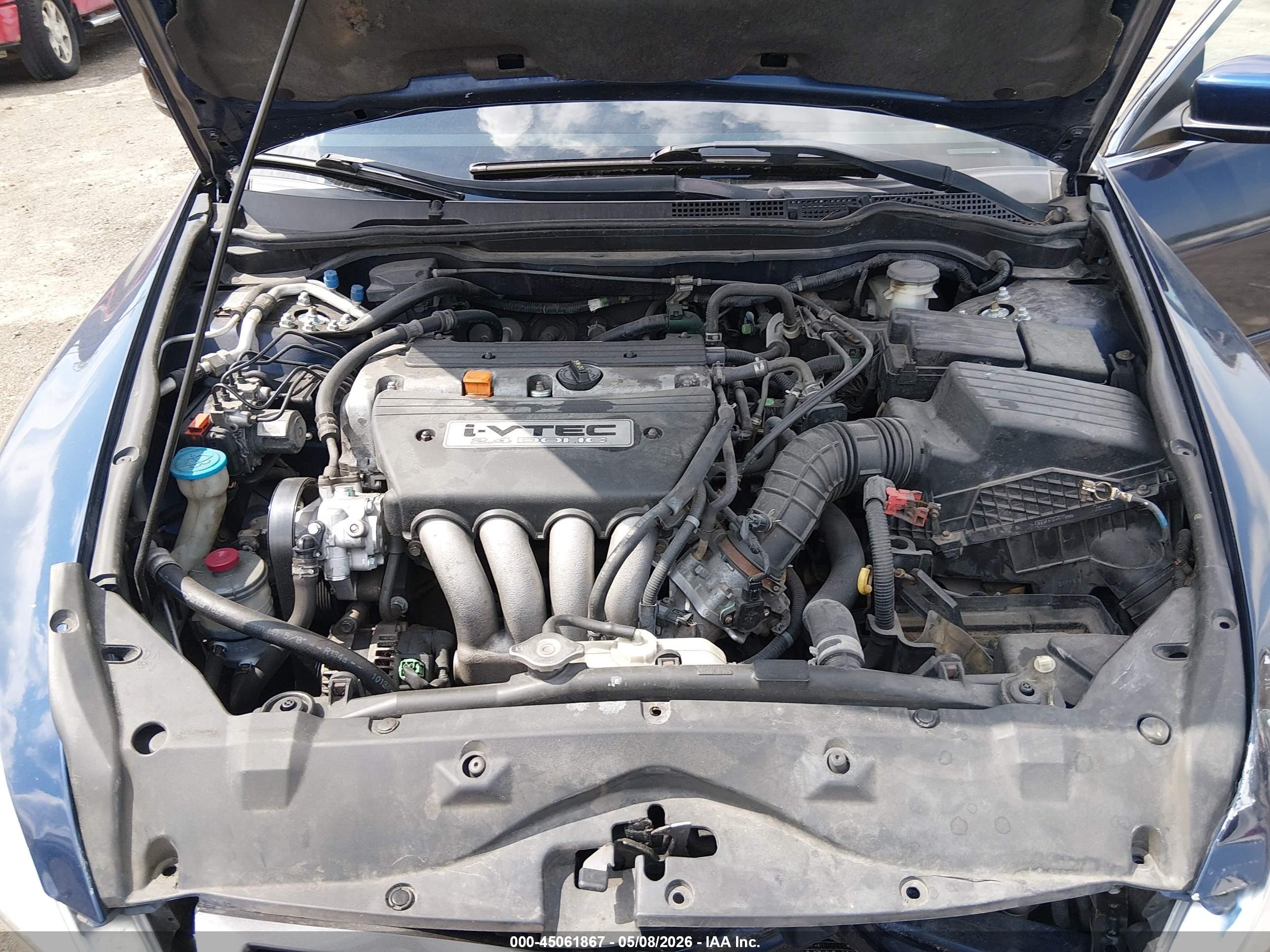 2003 Honda Accord 2.4 Ex Blue vin: 1HGCM56643A100399