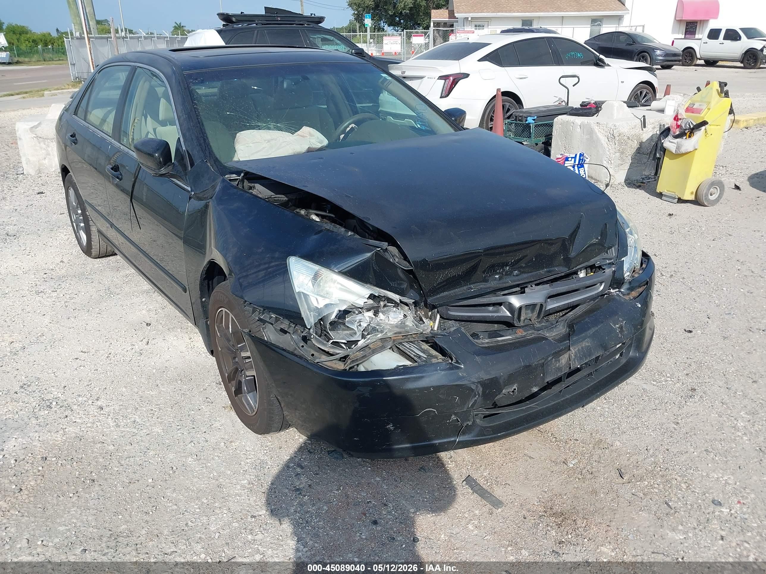 2004 Honda Accord 2.4 Ex Black vin: 1HGCM56644A012325