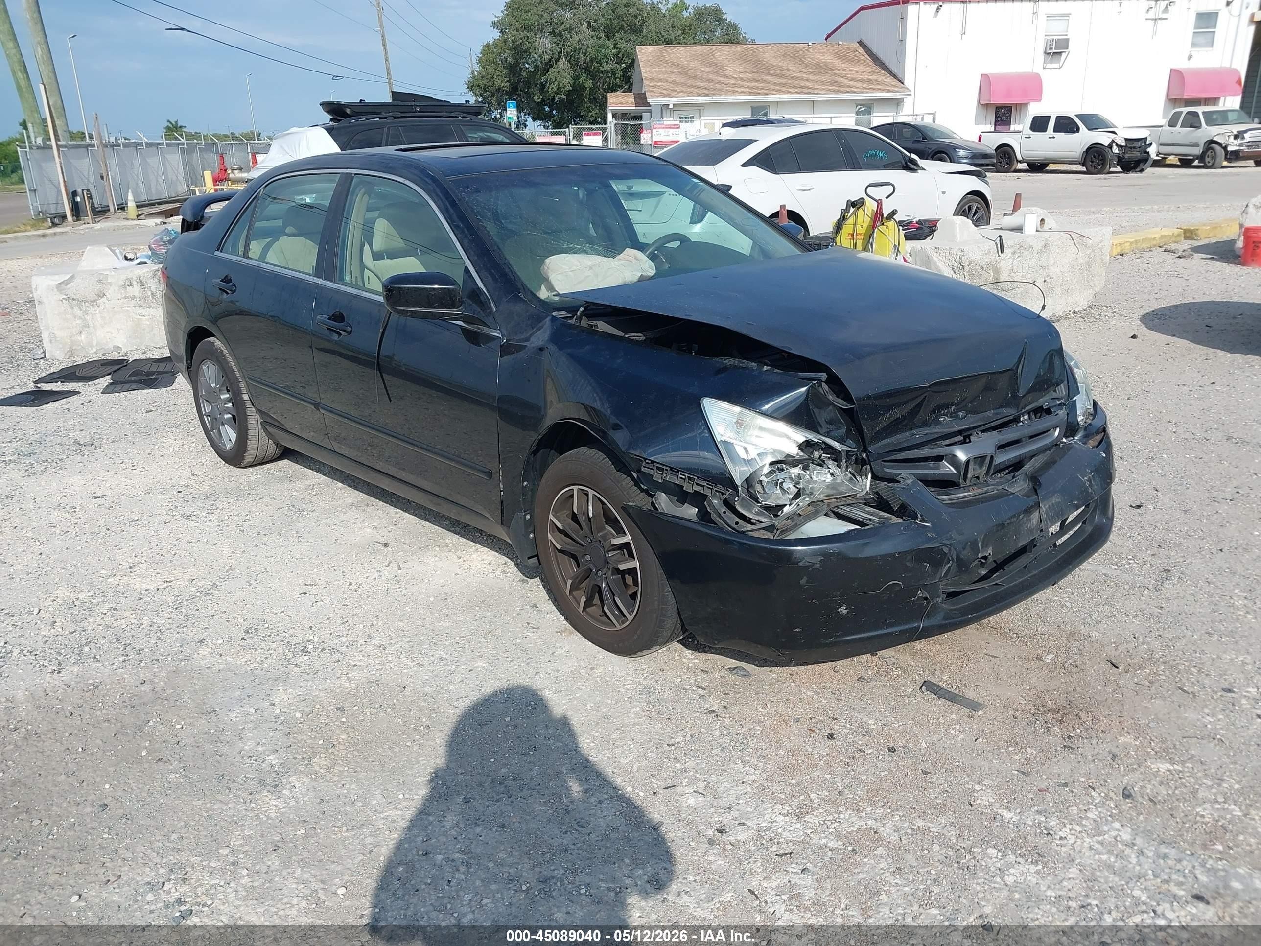 2004 Honda Accord 2.4 Ex Black vin: 1HGCM56644A012325