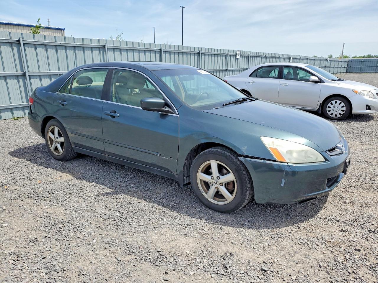 2004 Honda Accord Ex Green vin: 1HGCM56644A807326