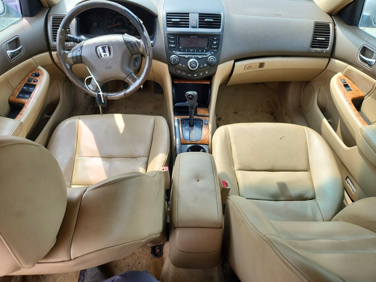 2003 Honda Accord Ex Gray vin: 1HGCM56653A013238