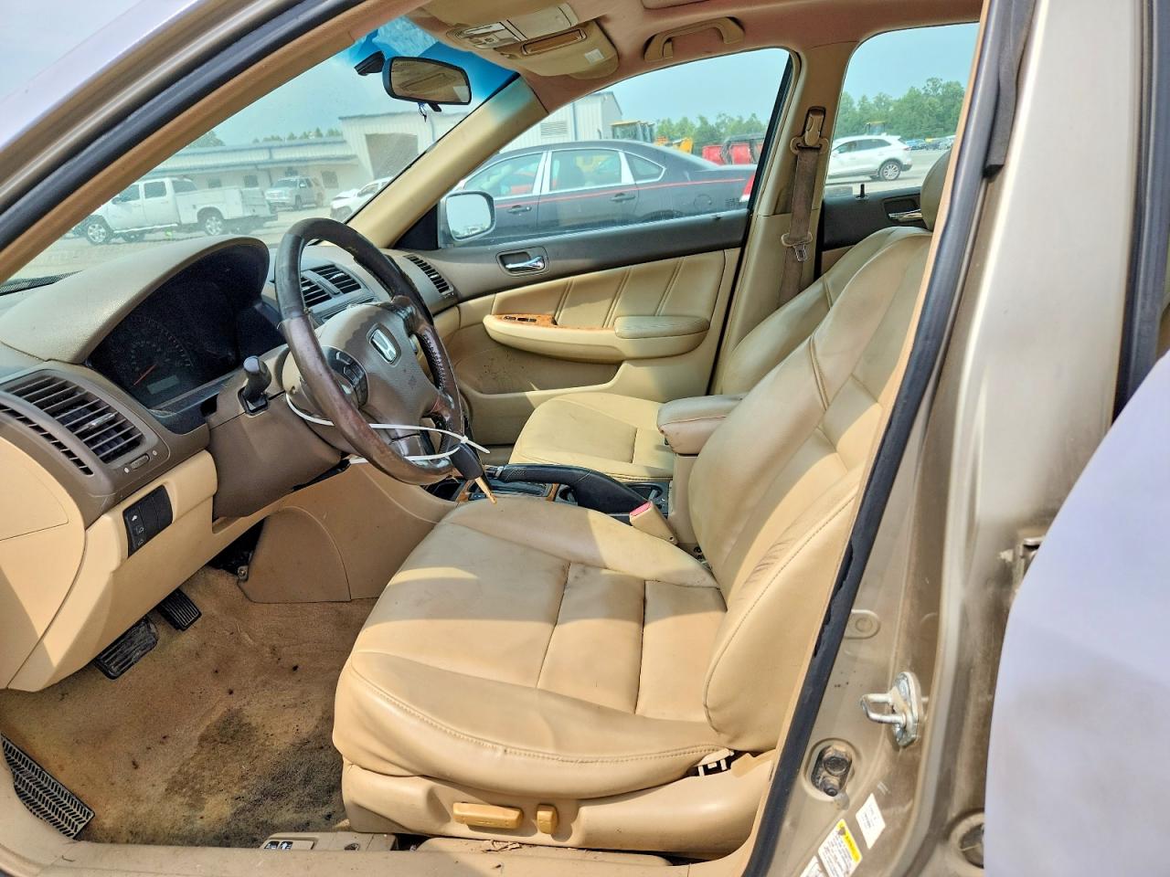2003 Honda Accord Ex Gray vin: 1HGCM56653A013238