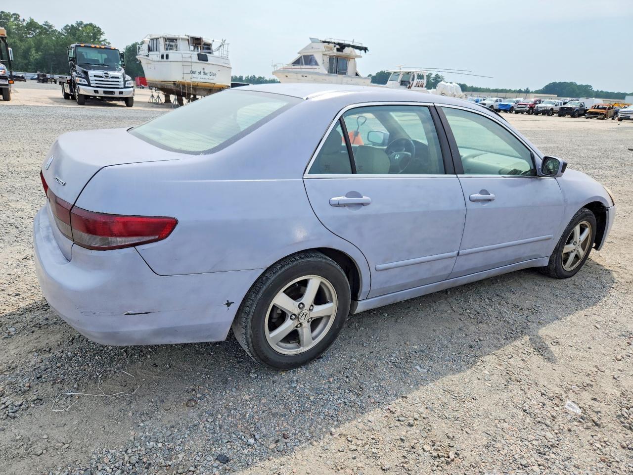 2003 Honda Accord Ex Gray vin: 1HGCM56653A013238