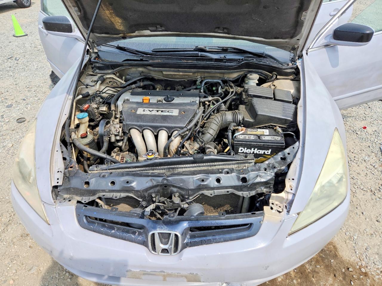2003 Honda Accord Ex Gray vin: 1HGCM56653A013238