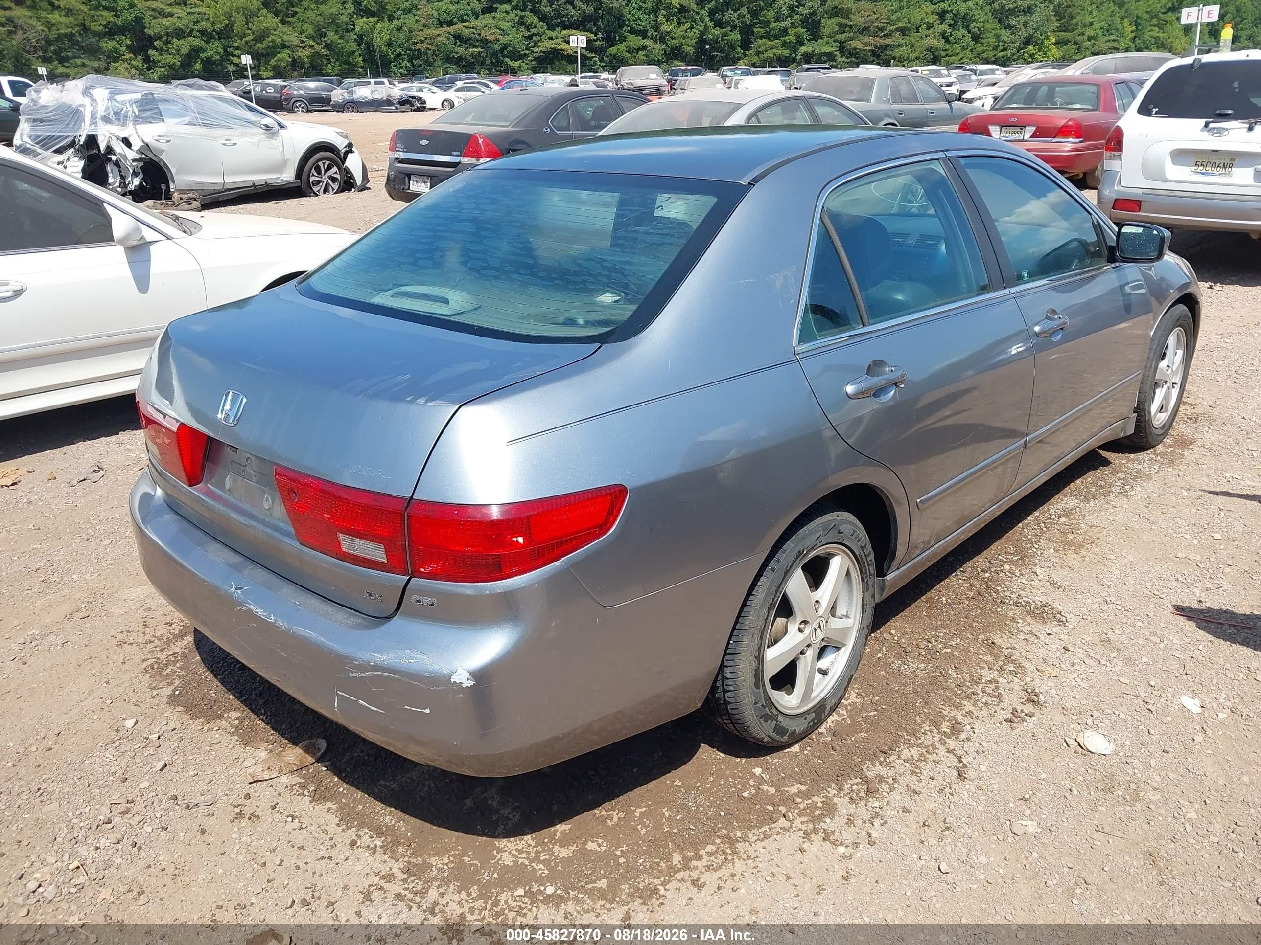 2003 Honda Accord 2.4 Ex Green vin: 1HGCM56653A029617