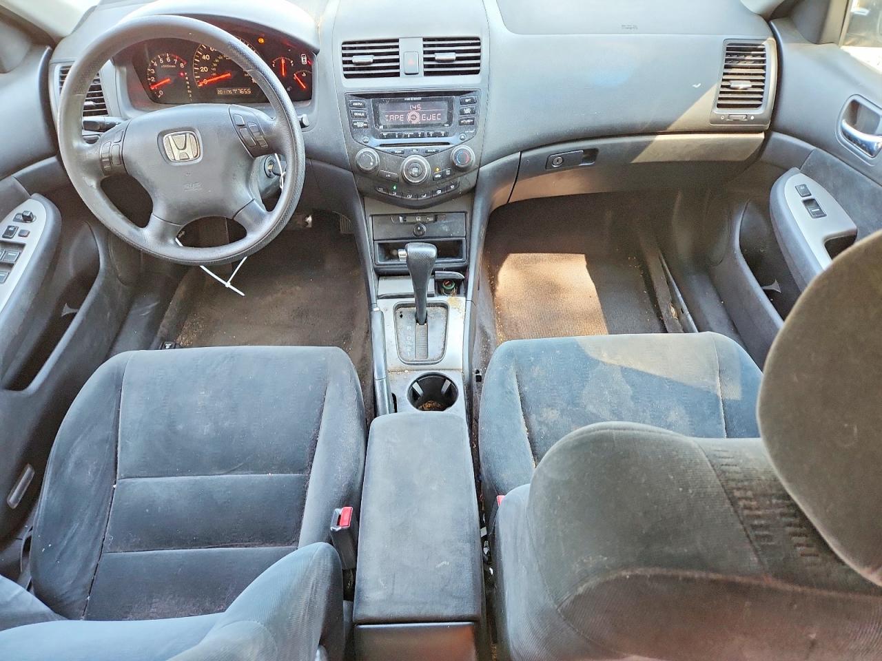2003 Honda Accord Silver vin: 1HGCM56653A054758