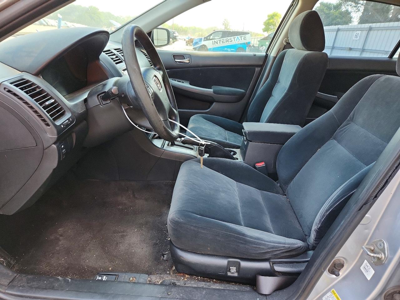 2003 Honda Accord Silver vin: 1HGCM56653A054758