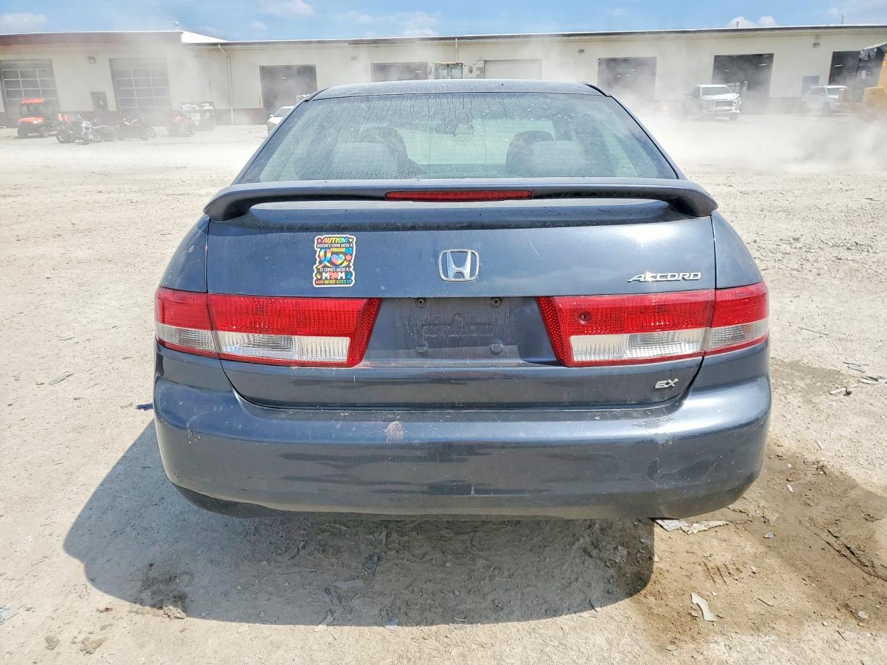 2003 Honda Accord Ex Blue vin: 1HGCM56653A063122