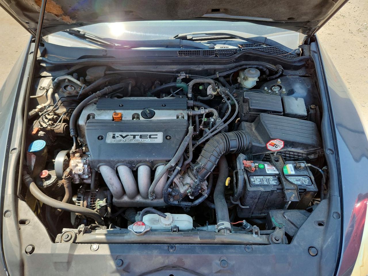 2003 Honda Accord Ex Серый vin: 1HGCM56653A085153