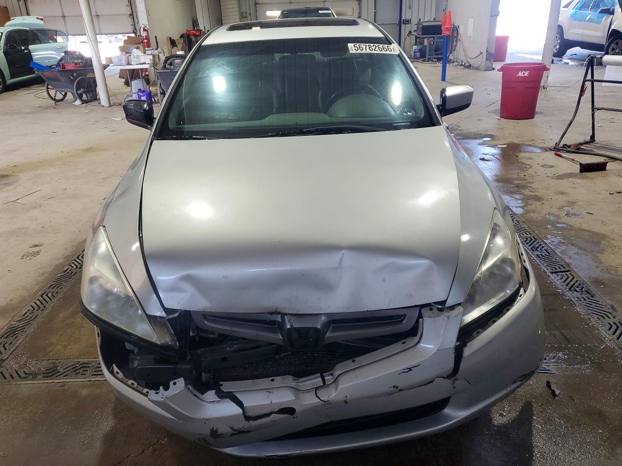 2003 Honda Accord Ex Серебряный vin: 1HGCM56653A085279