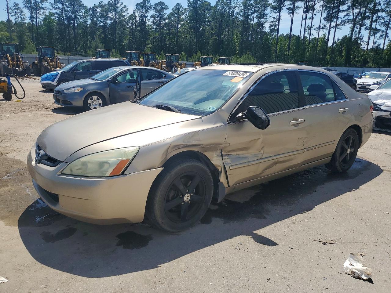 2003 Honda Accord Ex Золотой vin: 1HGCM56653A116868