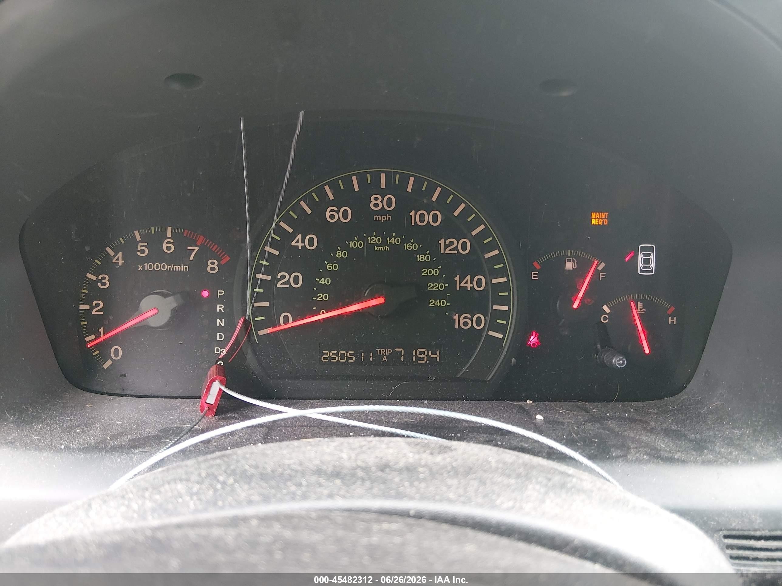 2003 Honda Accord Sdn Ex Red vin: 1HGCM56653A135047