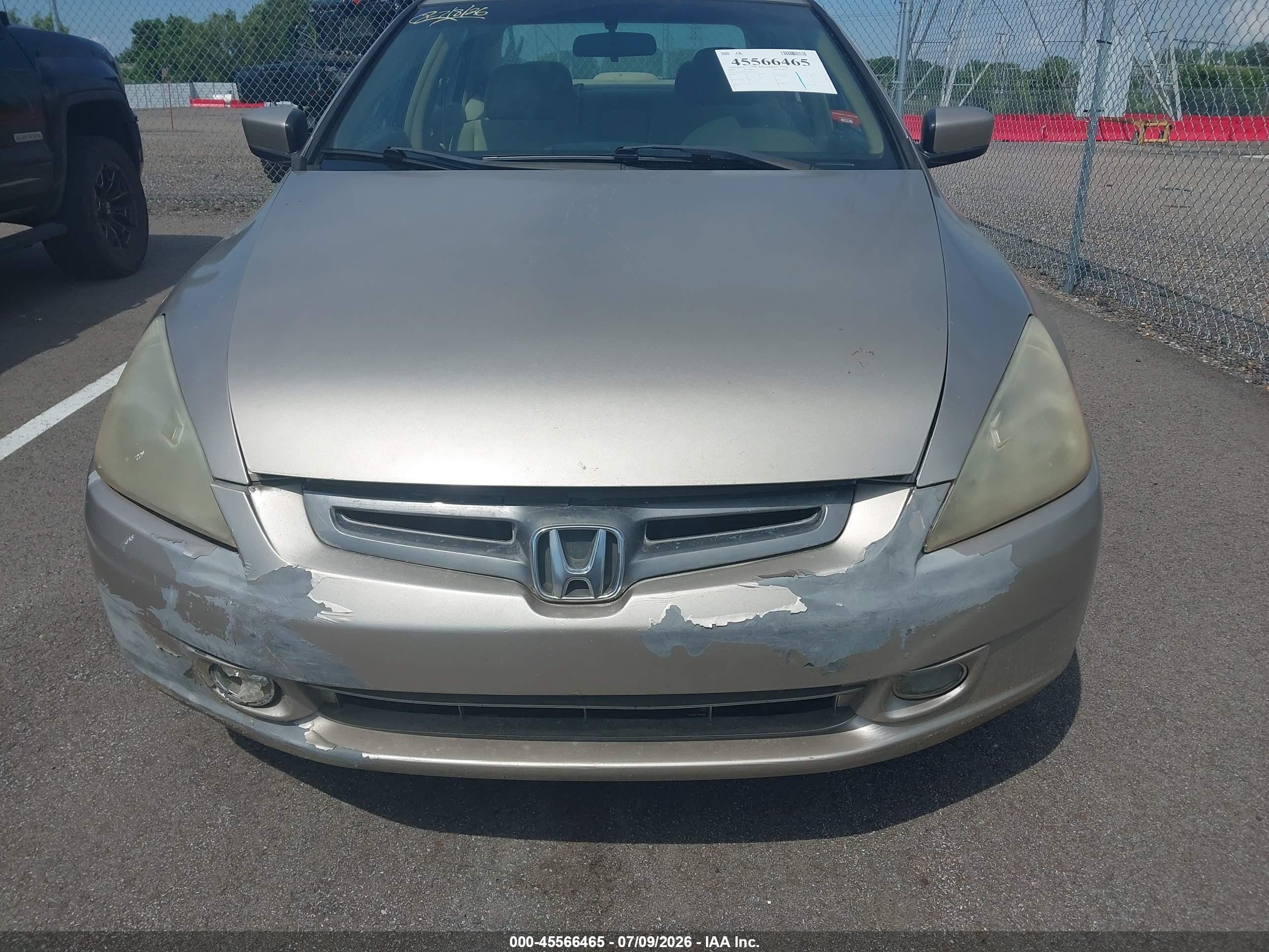 2004 Honda Accord 2.4 Ex Tan vin: 1HGCM56654A121733