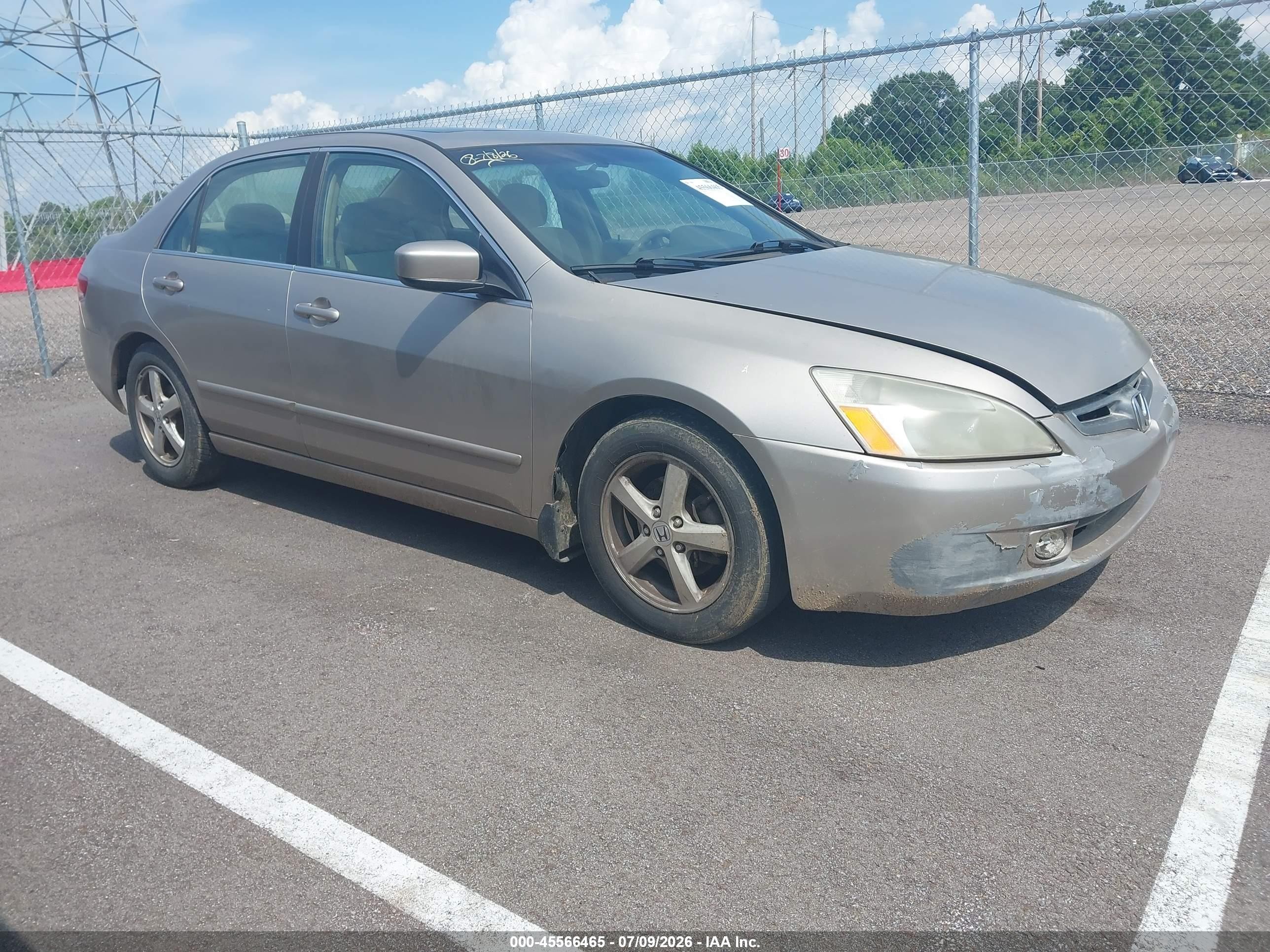 2004 Honda Accord 2.4 Ex Tan vin: 1HGCM56654A121733
