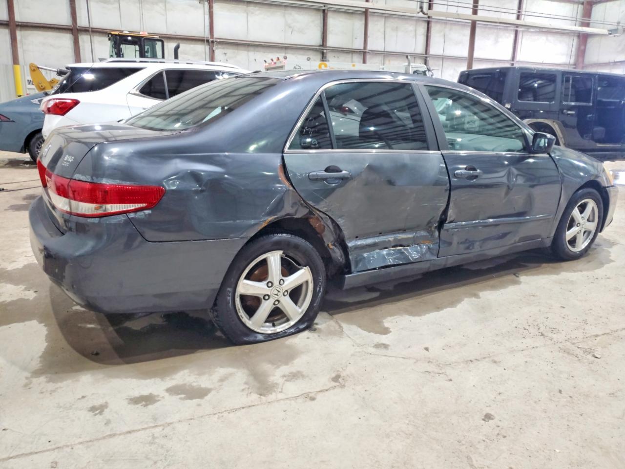 2004 Honda Accord Ex Gray vin: 1HGCM56654A136944