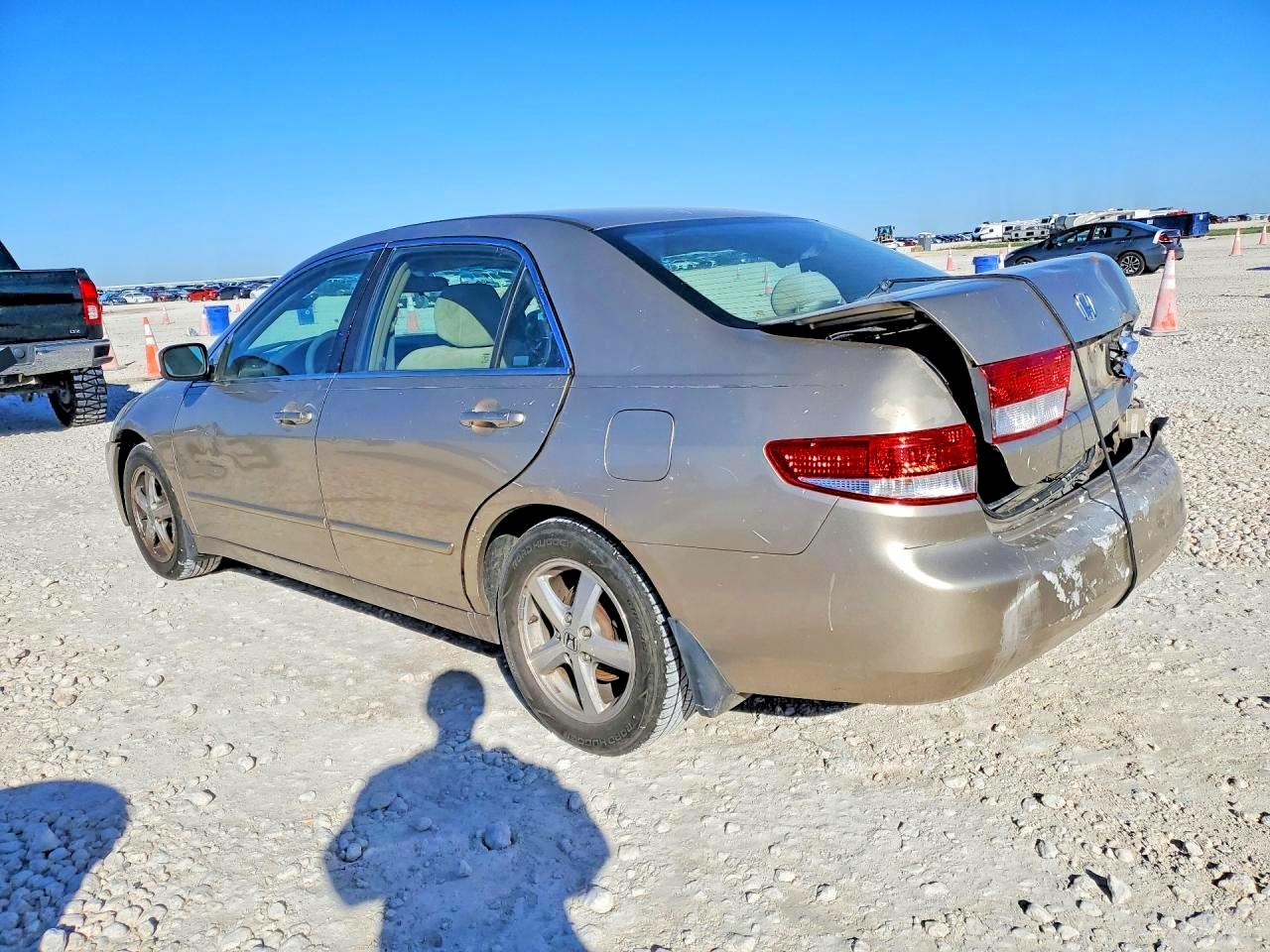2004 Honda Accord Ex Tan vin: 1HGCM56654A157485