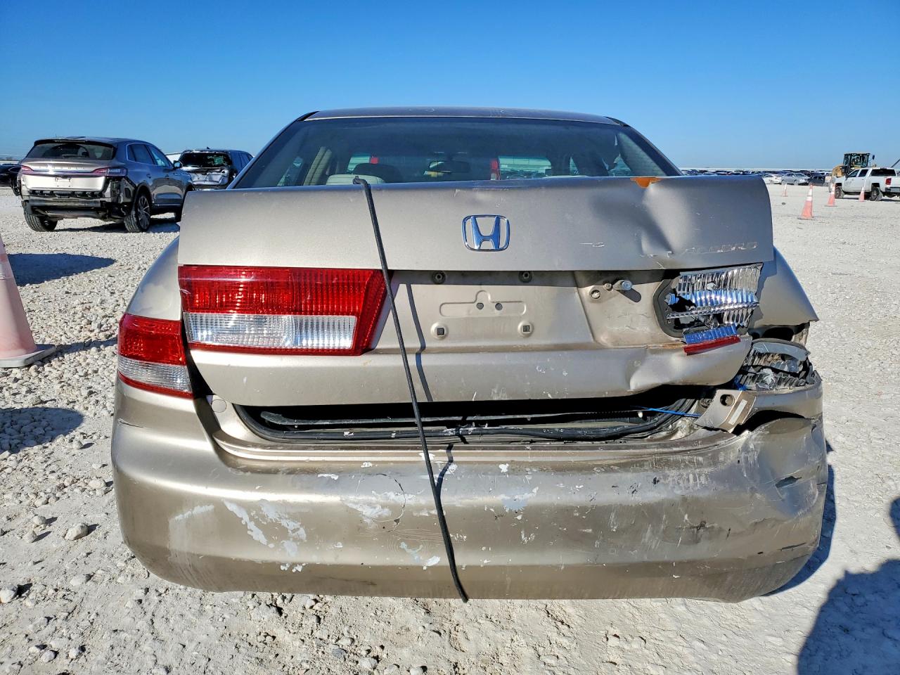 2004 Honda Accord Ex Tan vin: 1HGCM56654A157485
