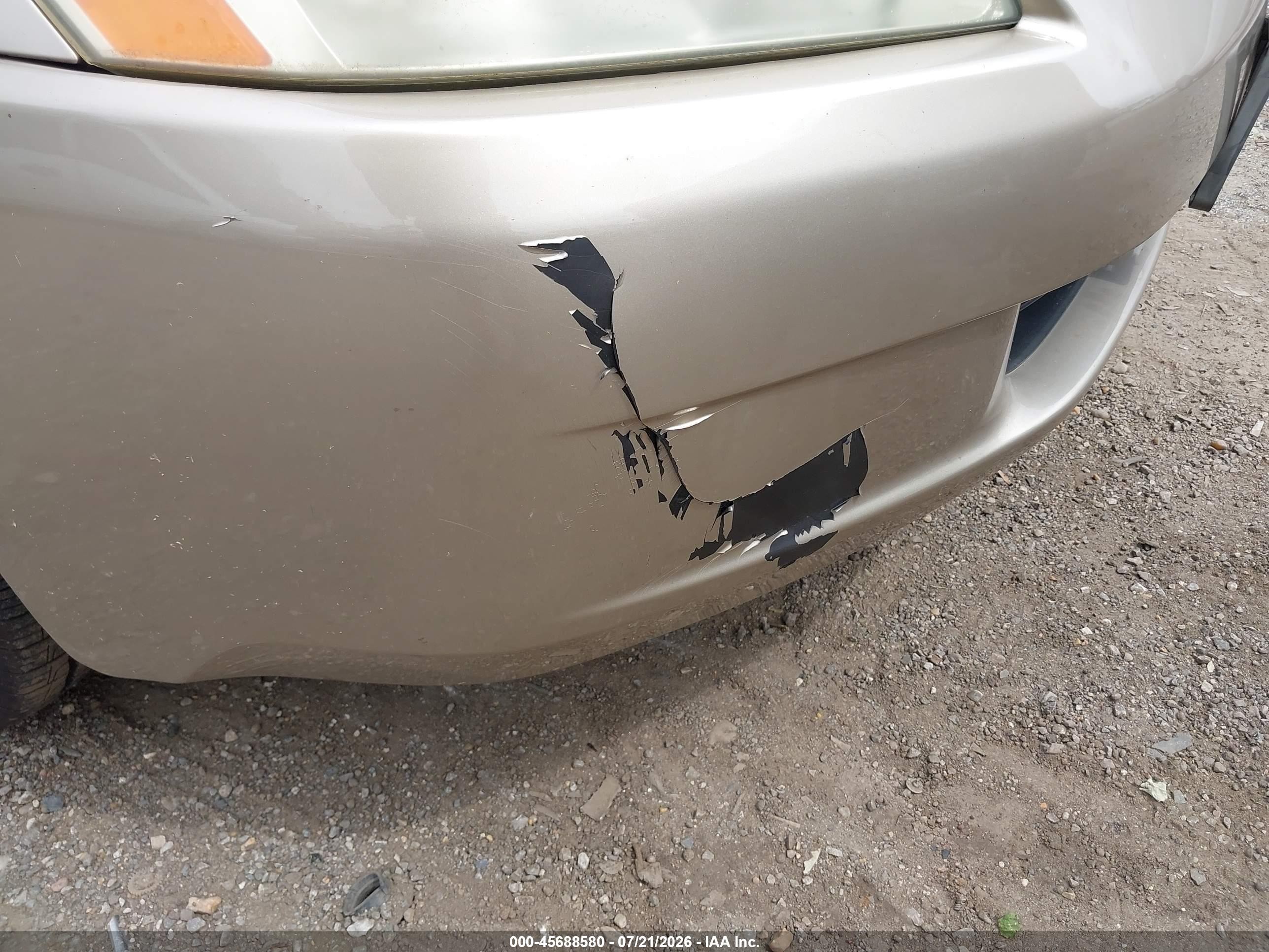 2004 Honda Accord 2.4 Ex Бежевый vin: 1HGCM56654A160158