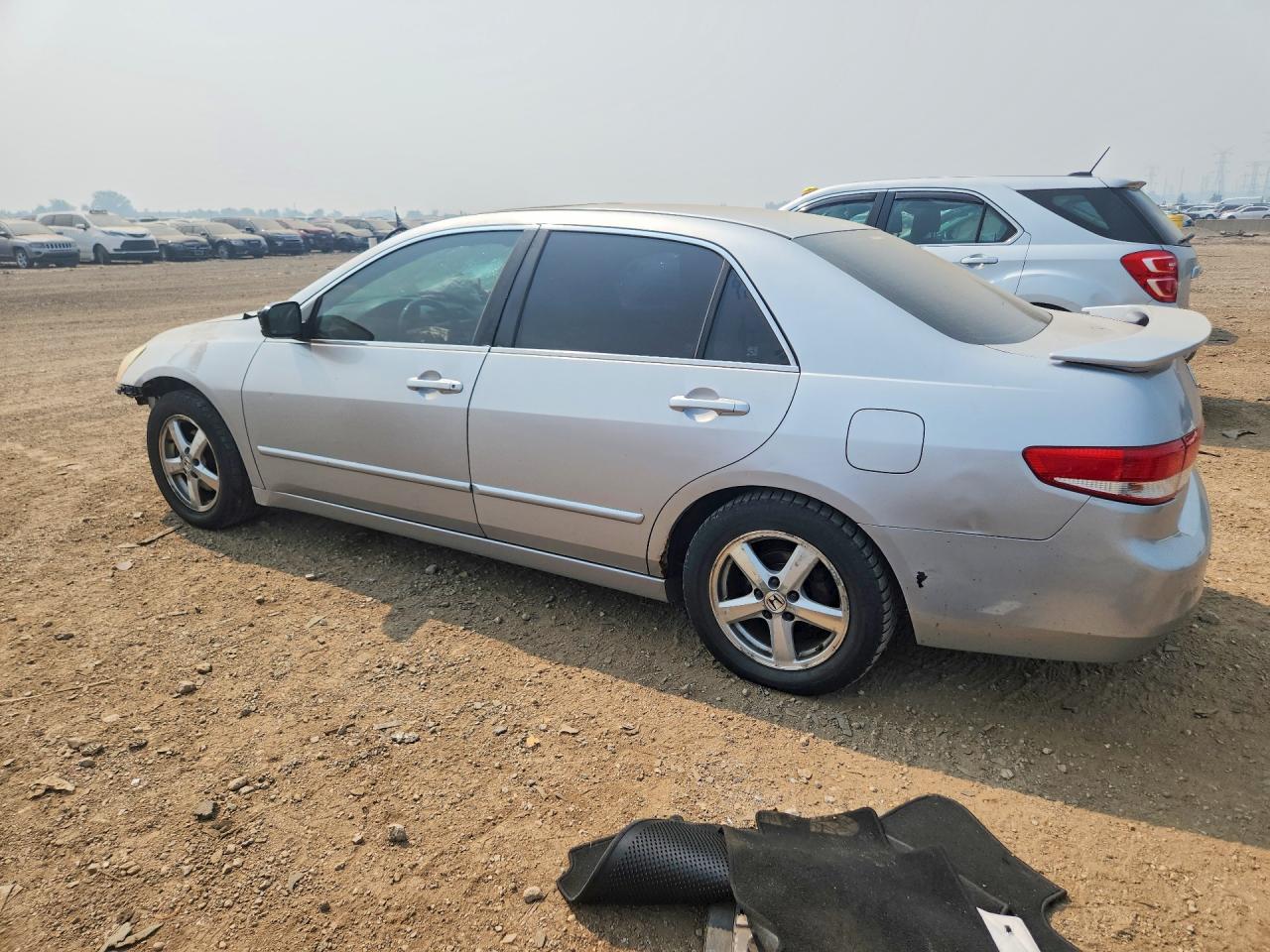 2003 Honda Accord Ex Silver vin: 1HGCM56663A007335