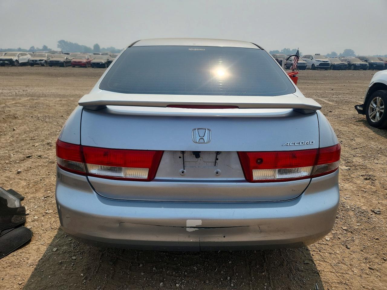 2003 Honda Accord Ex Silver vin: 1HGCM56663A007335
