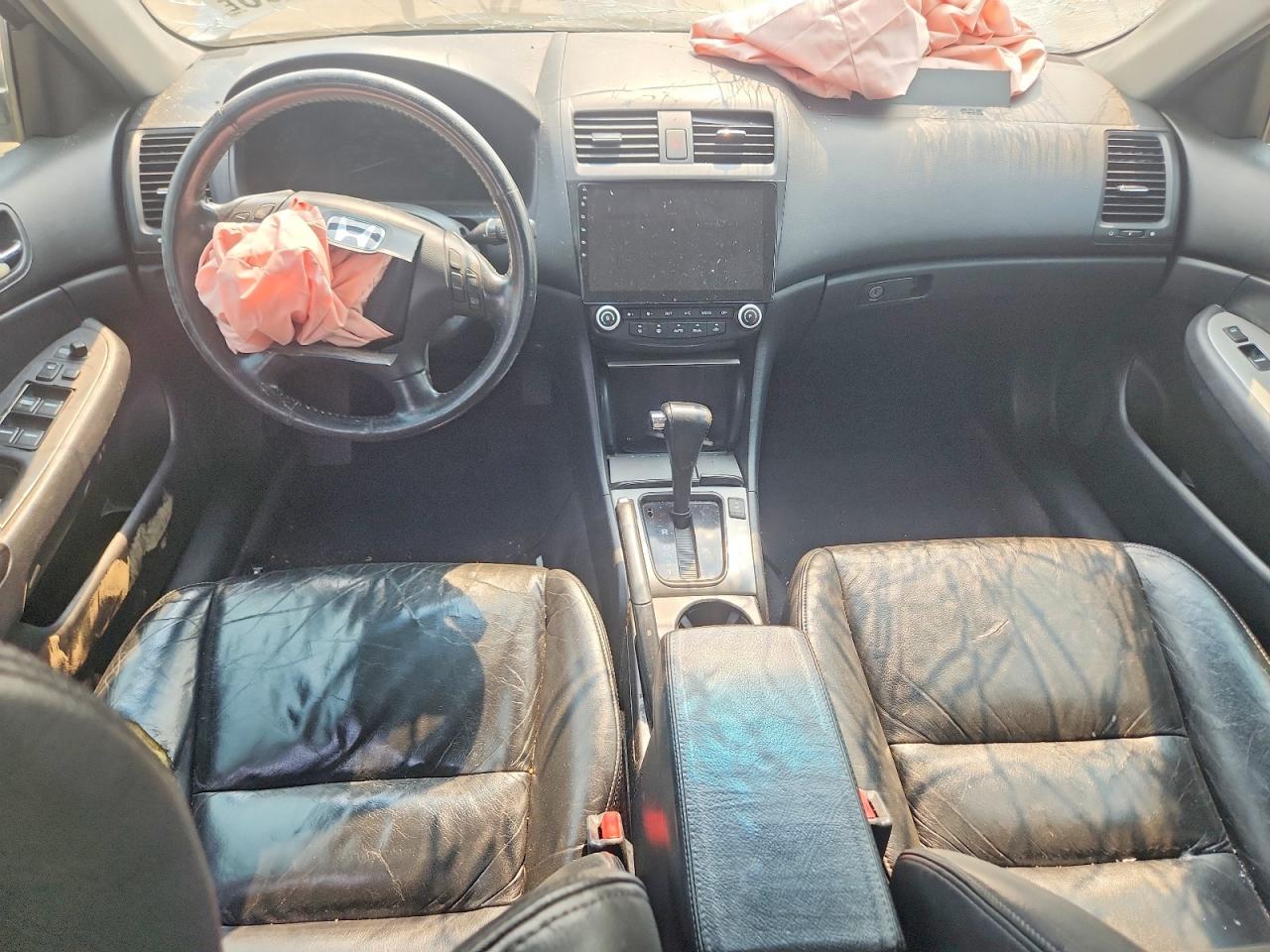 2003 Honda Accord Ex Silver vin: 1HGCM56663A007335