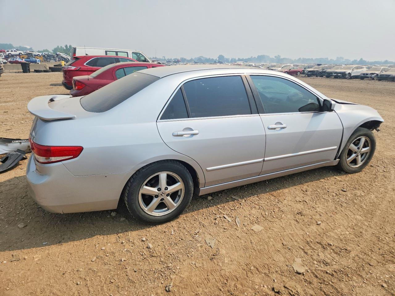 2003 Honda Accord Ex Silver vin: 1HGCM56663A007335