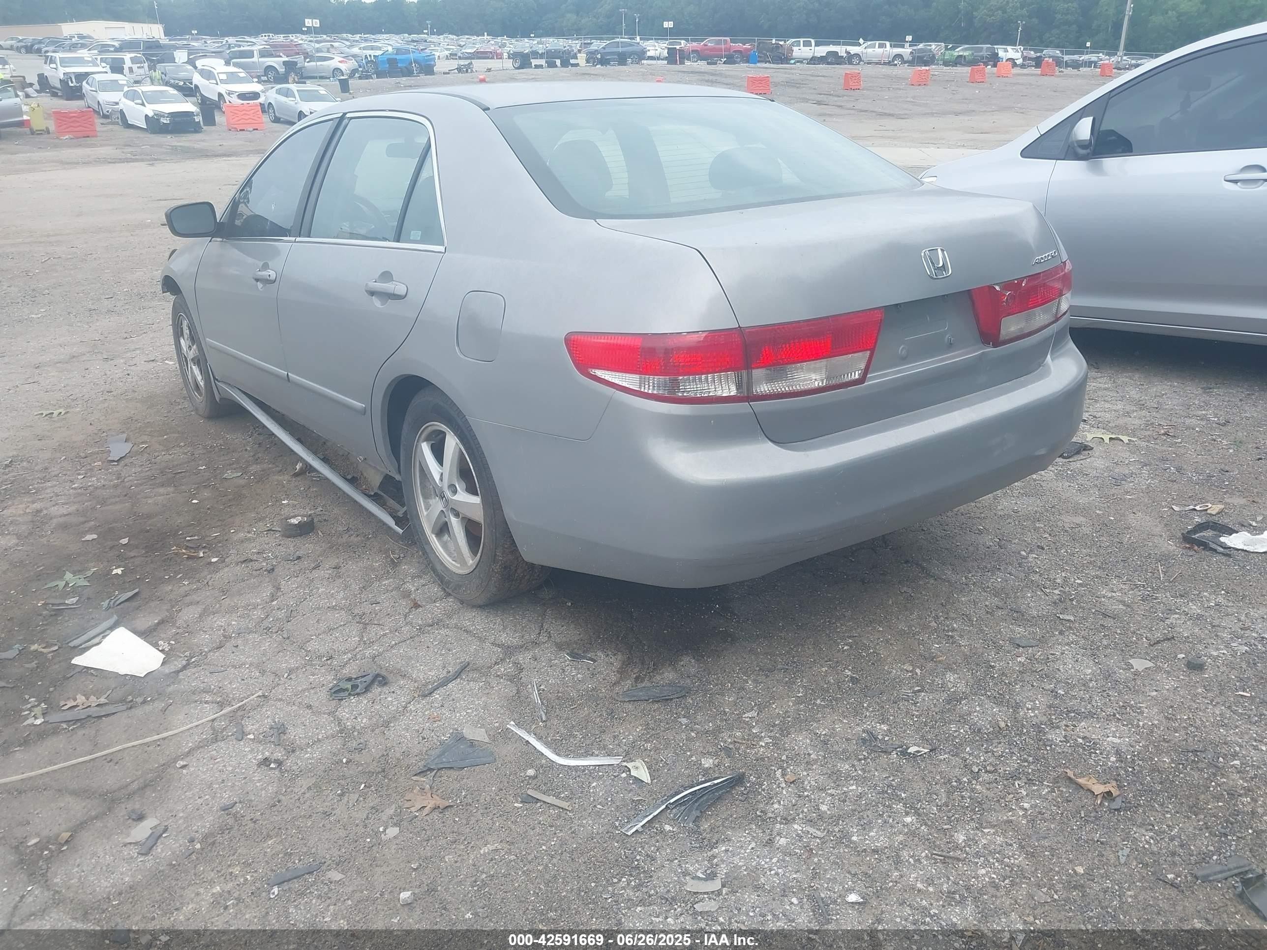 2003 Honda Accord 2.4 Ex Silver vin: 1HGCM56663A009196