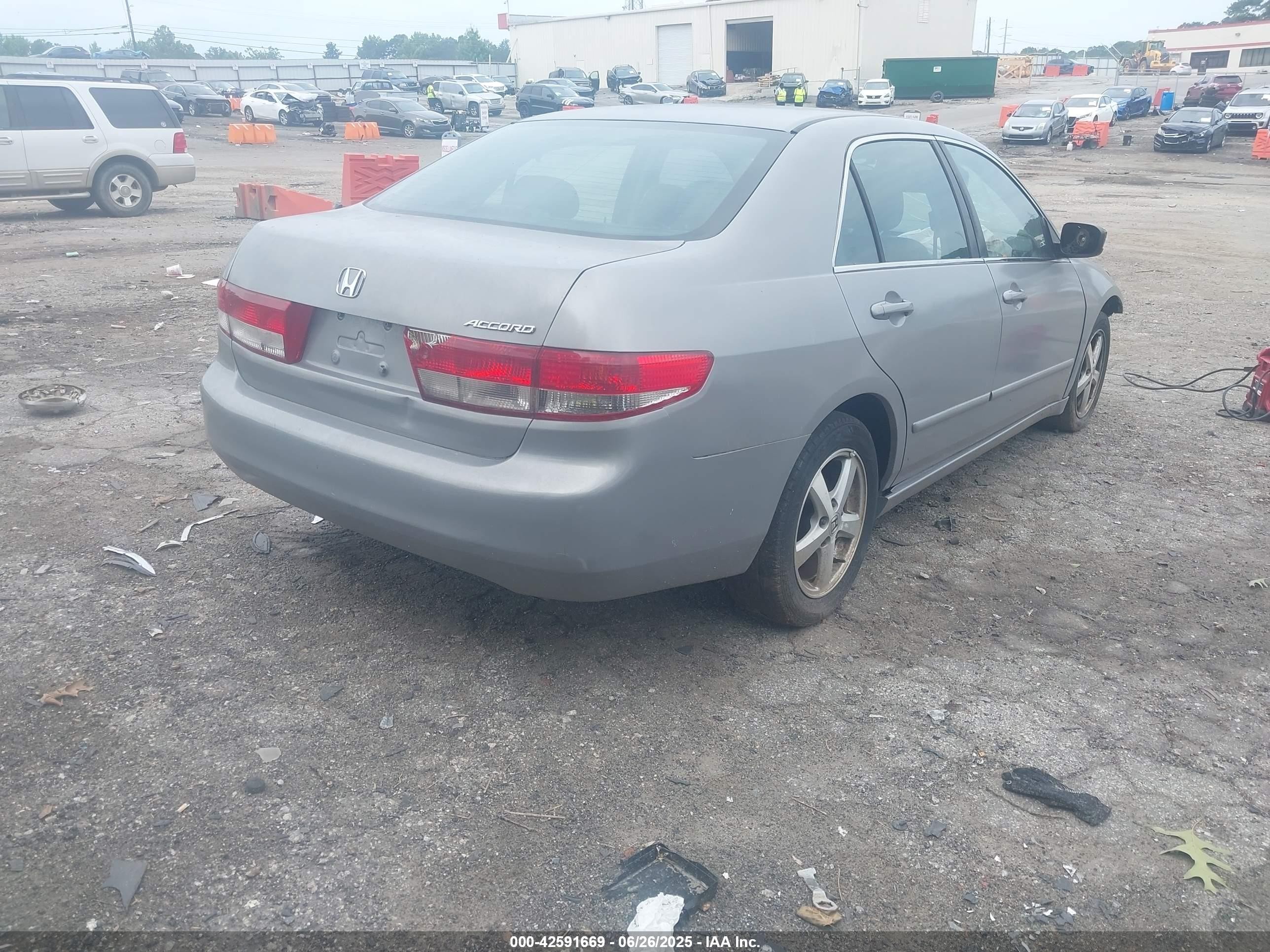 2003 Honda Accord 2.4 Ex Silver vin: 1HGCM56663A009196