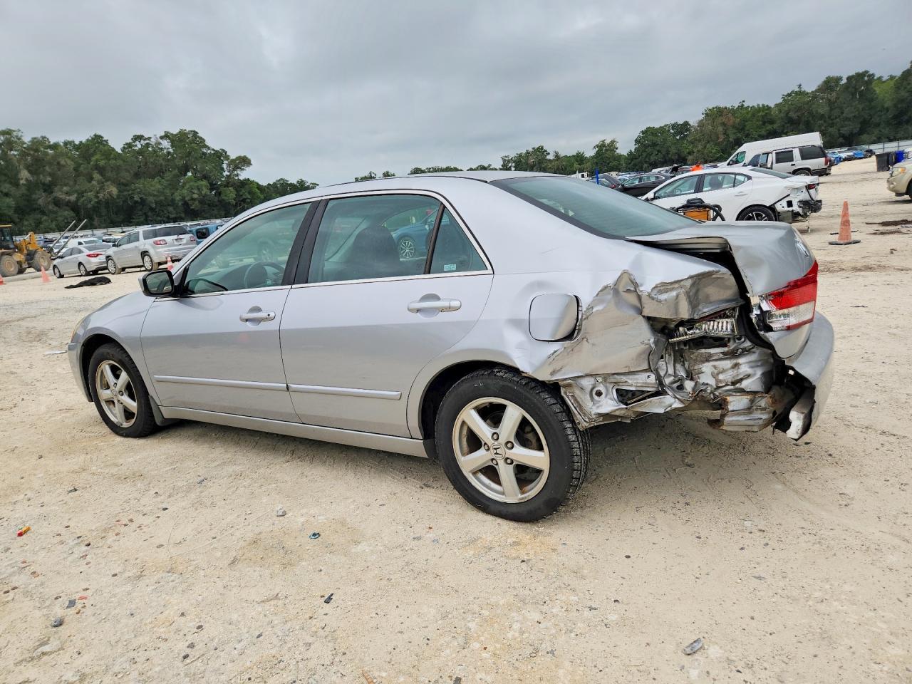 2003 Honda Accord Ex Серебряный vin: 1HGCM56663A011854