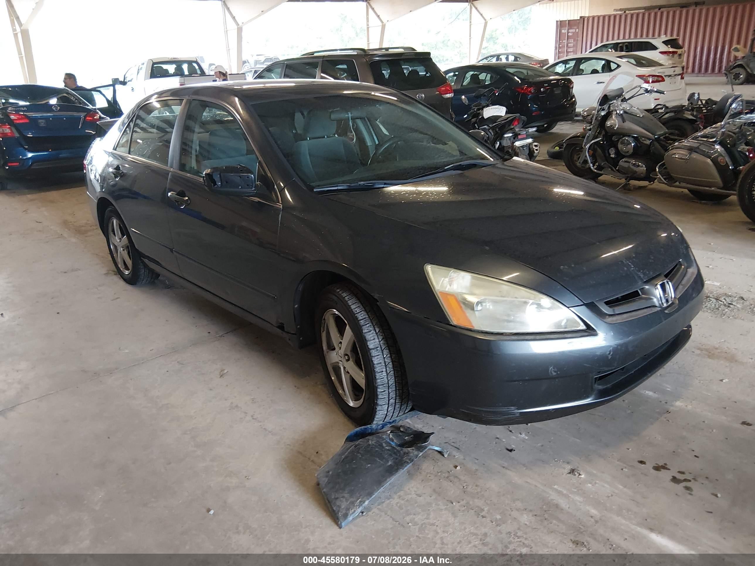 2003 Honda Accord Sdn Ex Gray vin: 1HGCM56663A065378