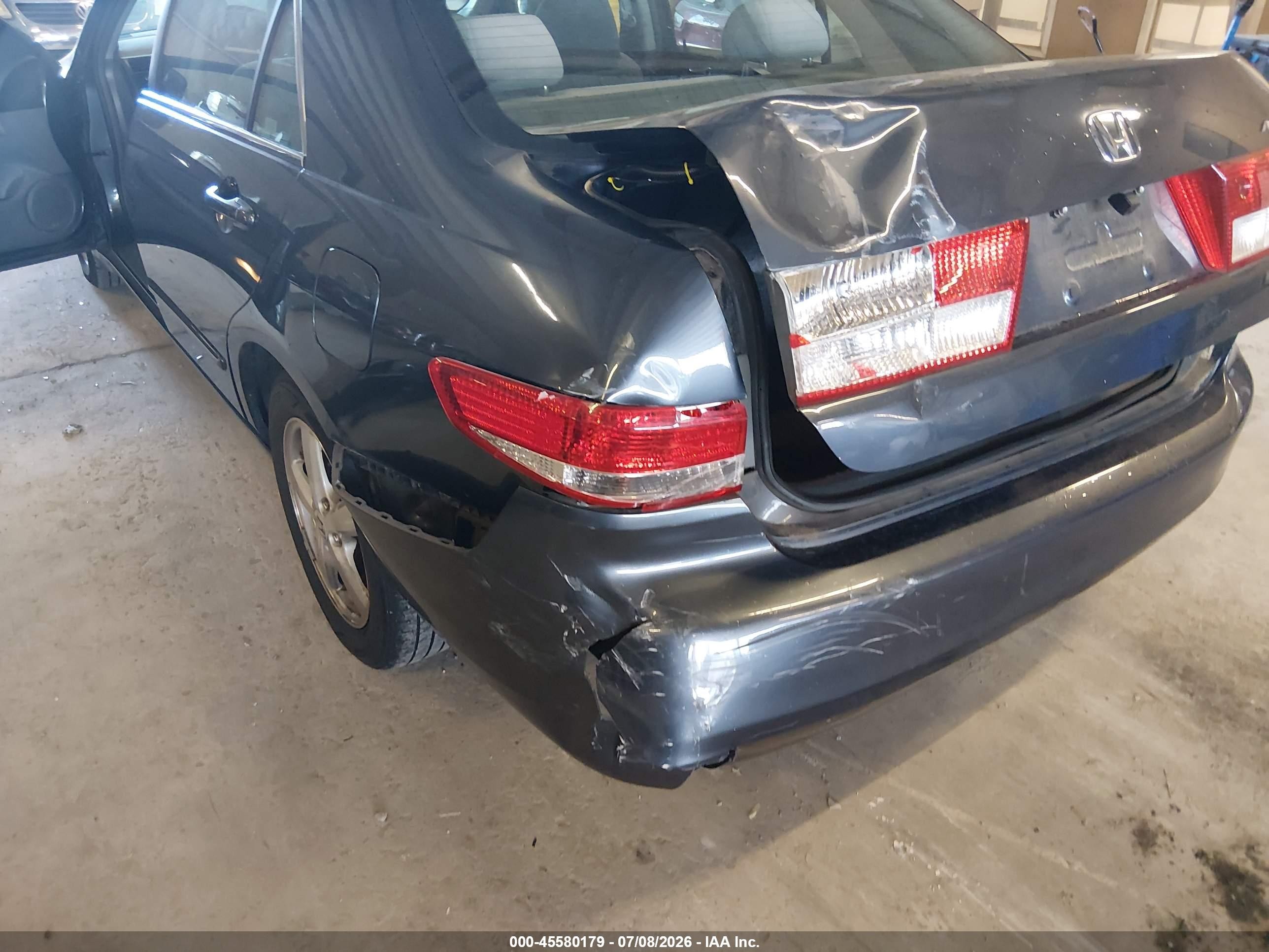 2003 Honda Accord Sdn Ex Gray vin: 1HGCM56663A065378
