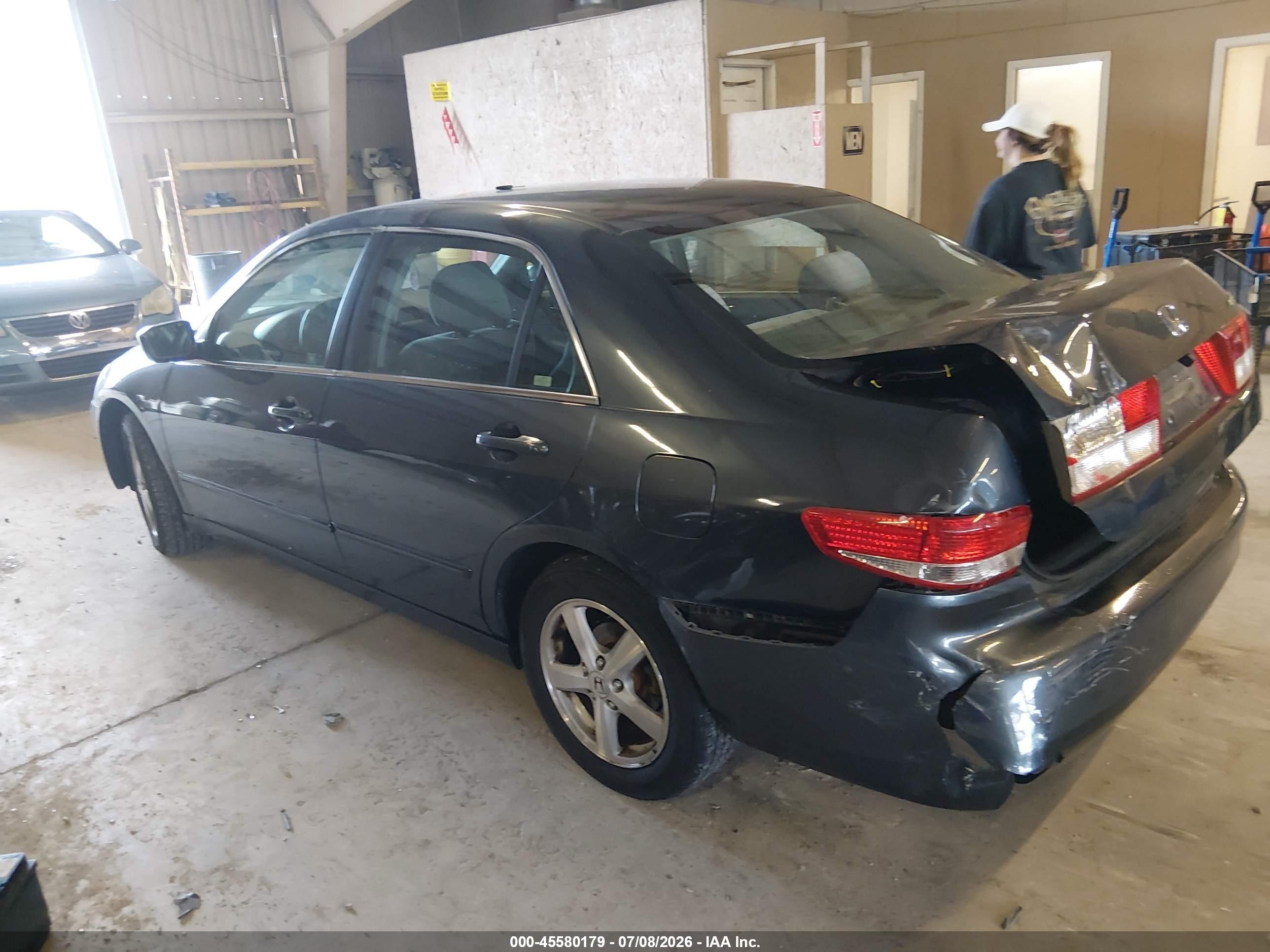 2003 Honda Accord Sdn Ex Gray vin: 1HGCM56663A065378
