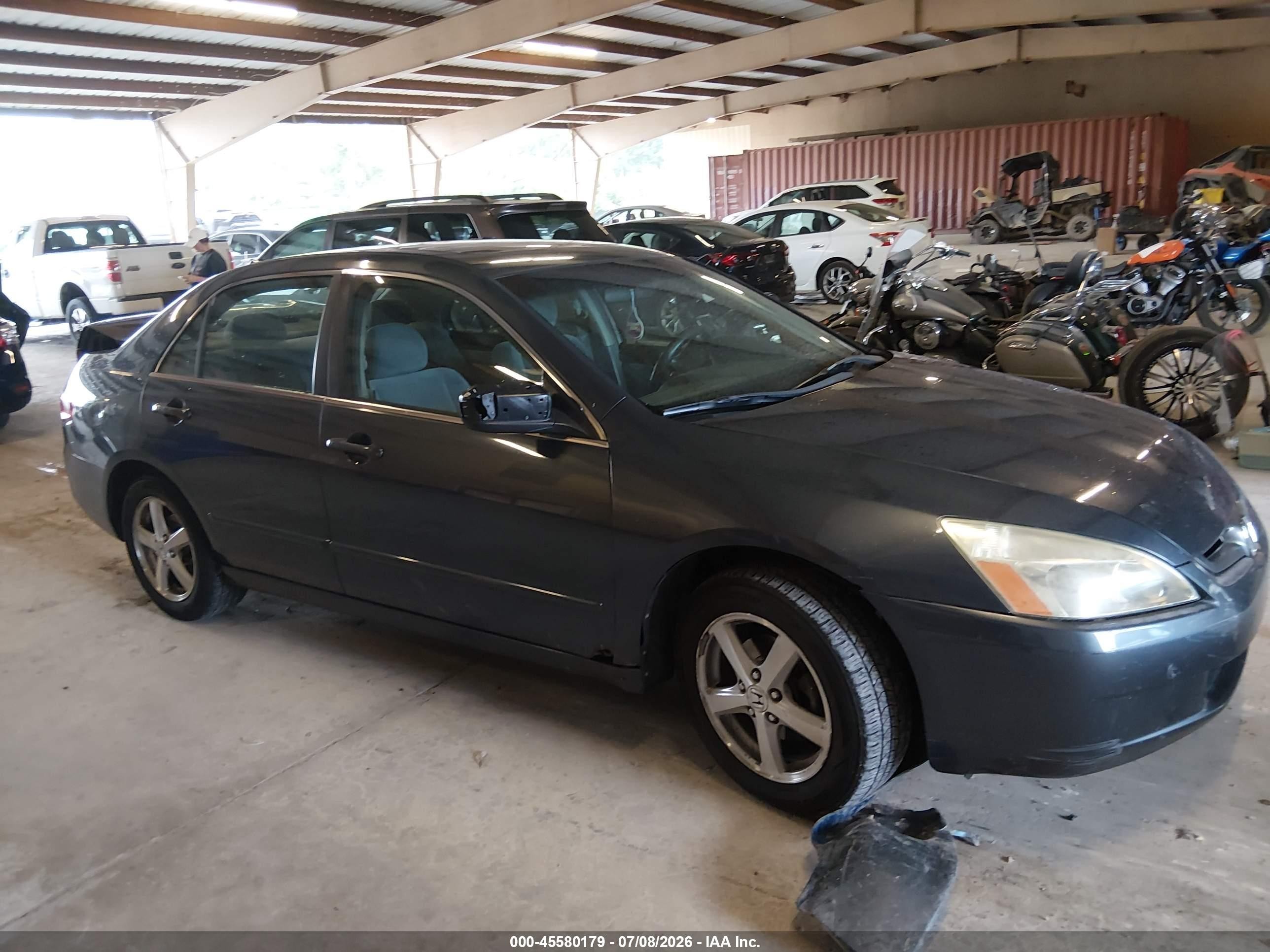 2003 Honda Accord Sdn Ex Gray vin: 1HGCM56663A065378